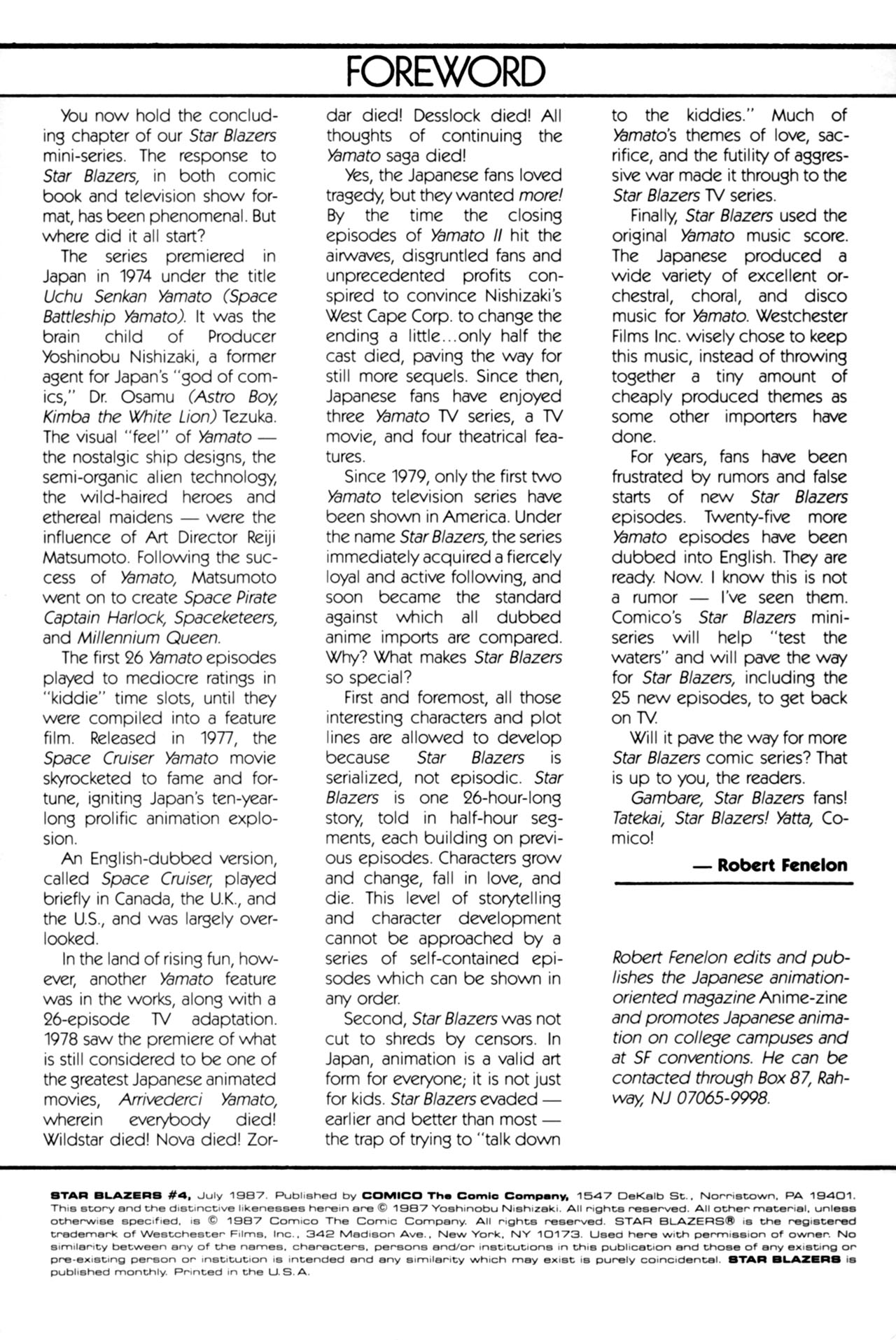 Read online Star Blazers comic -  Issue #4 - 2