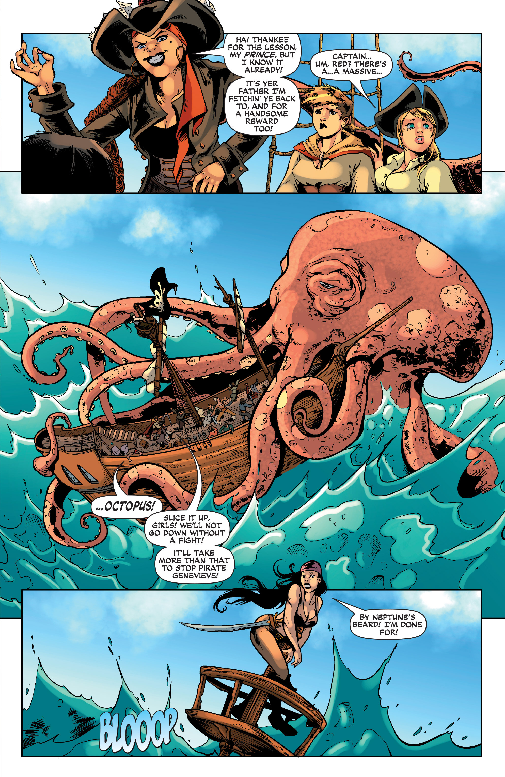 Read online Damsels comic -  Issue #13 - 5