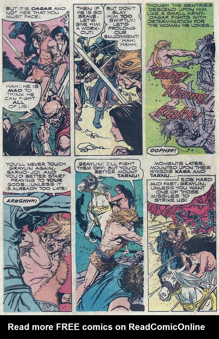 Read online Dagar the Invincible comic -  Issue #6 - 5