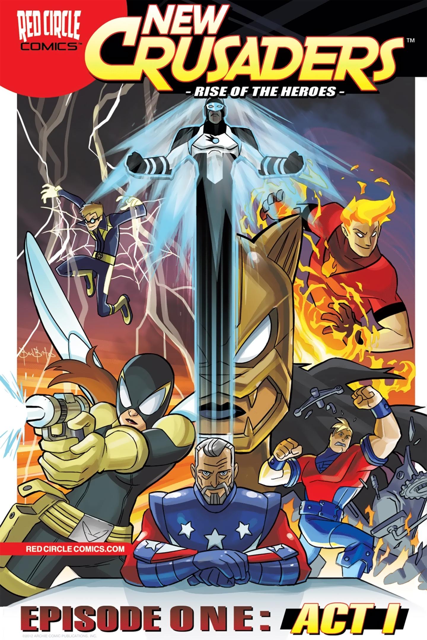 Read online New Crusaders: Rise Of The Heroes comic -  Issue #1 - Act I - 1