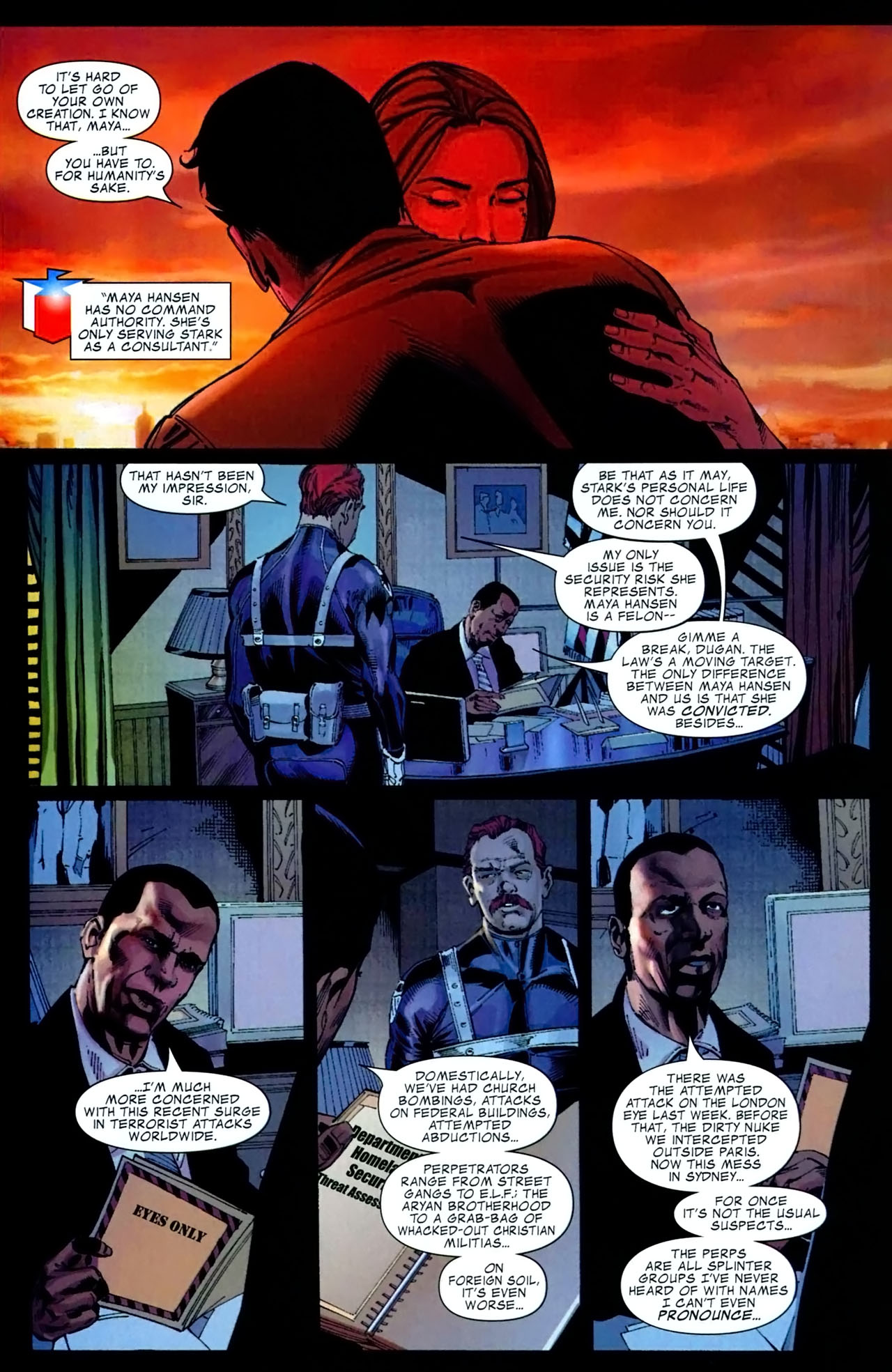 Read online The Invincible Iron Man (2007) comic -  Issue #15 - 17