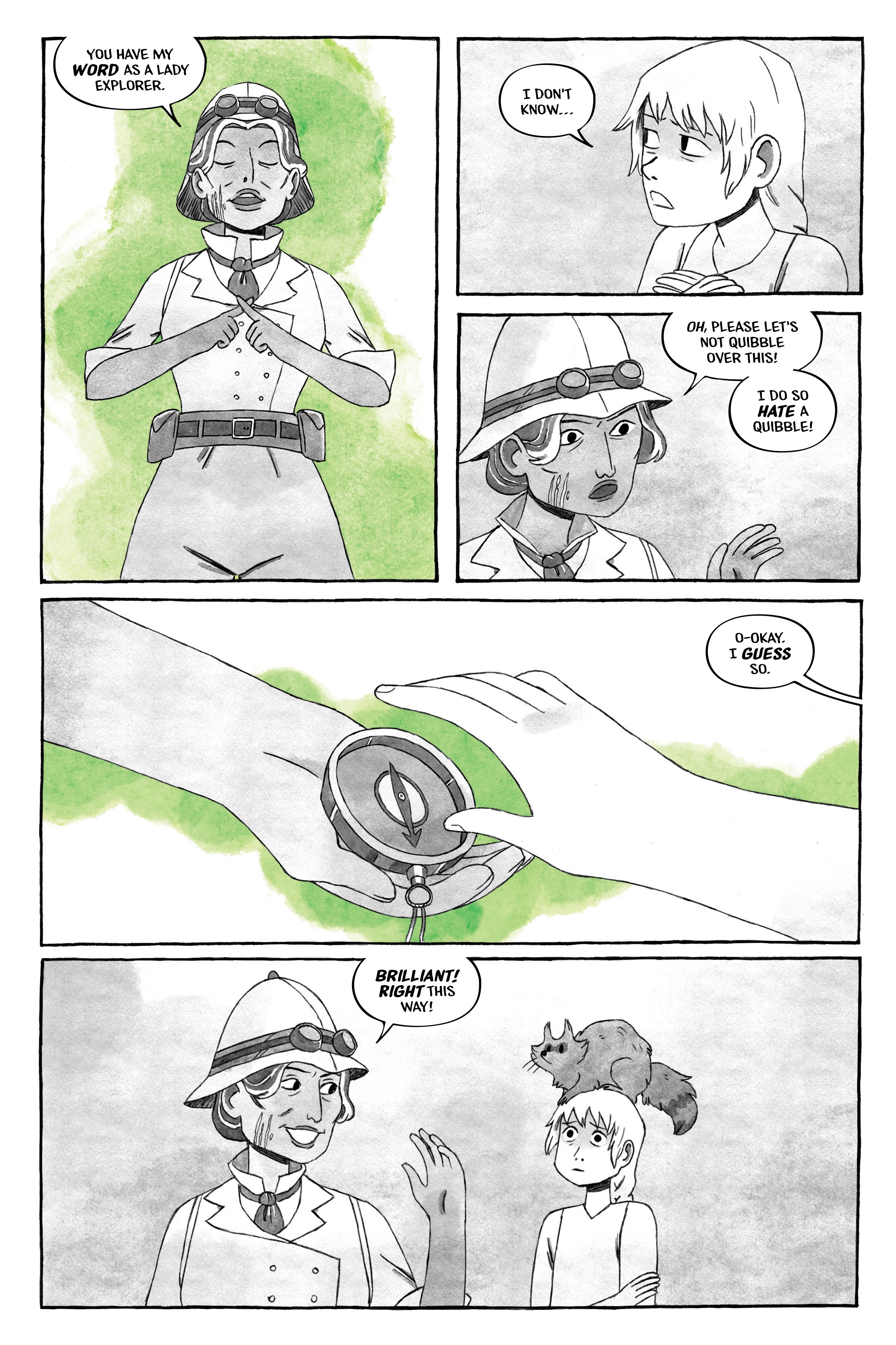 Read online Lumberjanes: The Infernal Compass comic -  Issue # TPB - 69