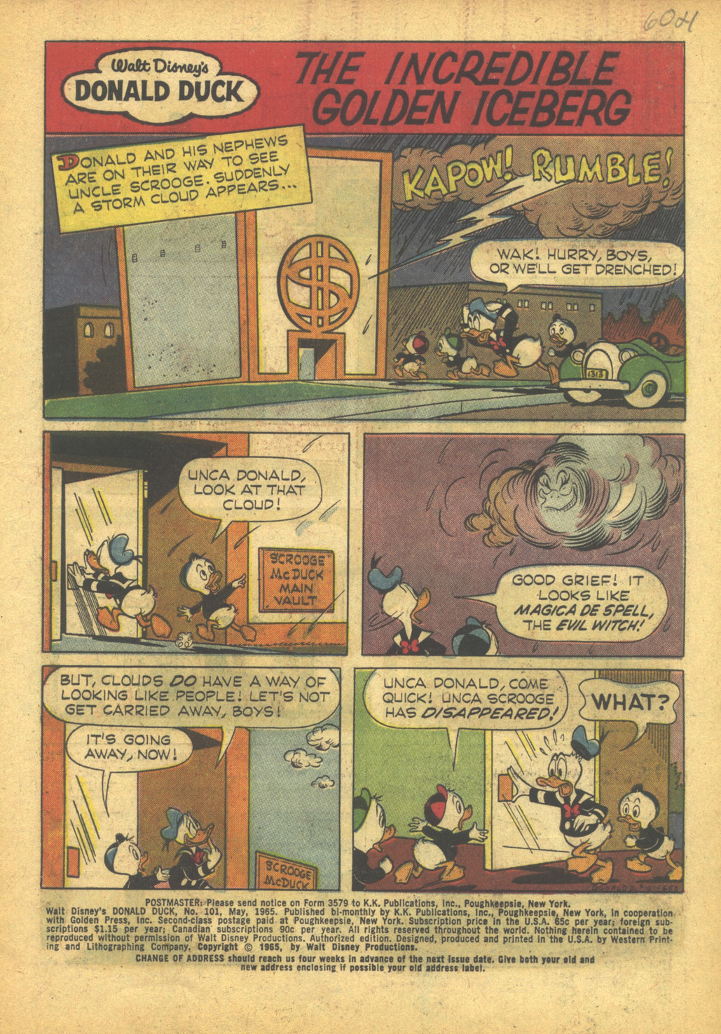 Read online Donald Duck (1962) comic -  Issue #101 - 3