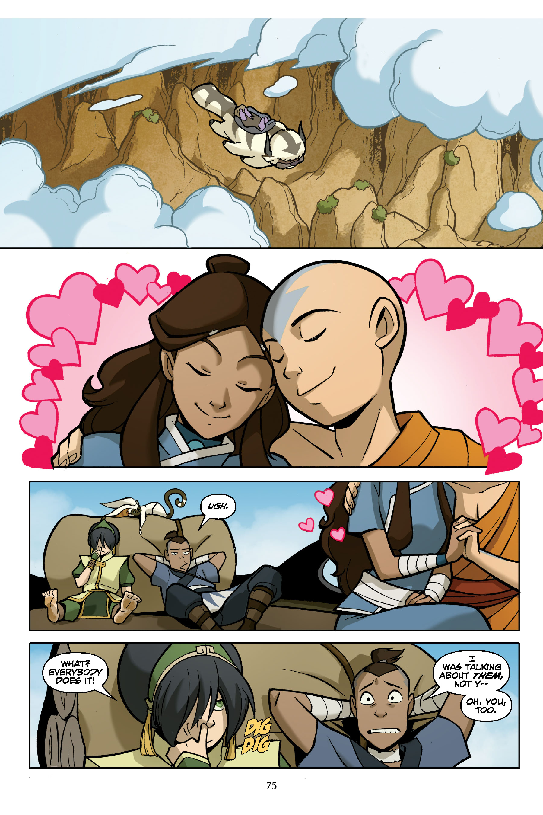Read online Nickelodeon Avatar: The Last Airbender - The Promise comic -  Issue # _TPB Omnibus (Part 1) - 76