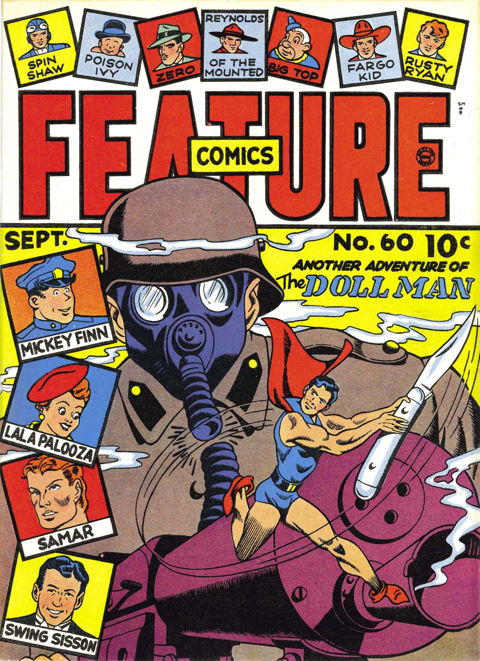 Read online Feature Comics comic -  Issue #60 - 1