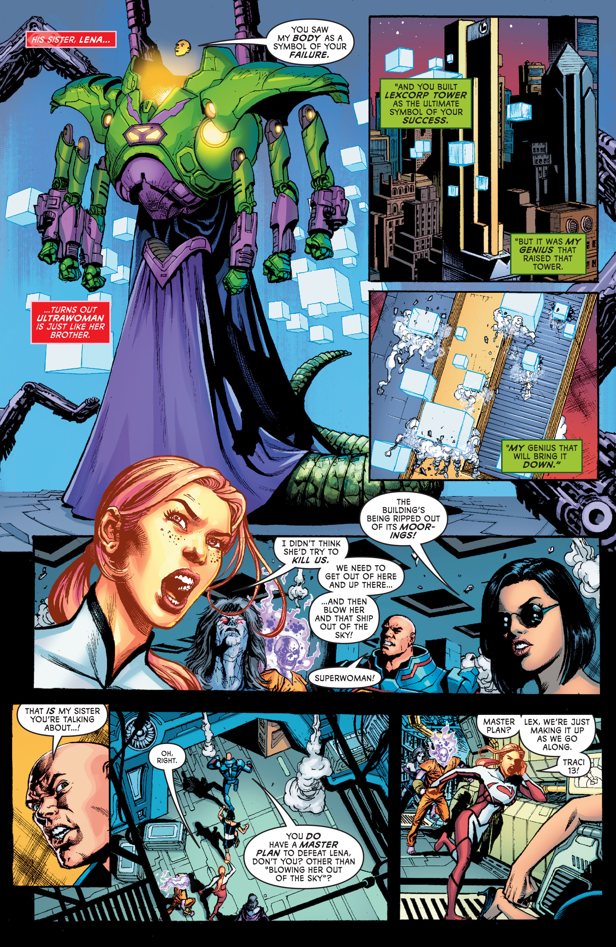 Read online Superwoman comic -  Issue #7 - 8