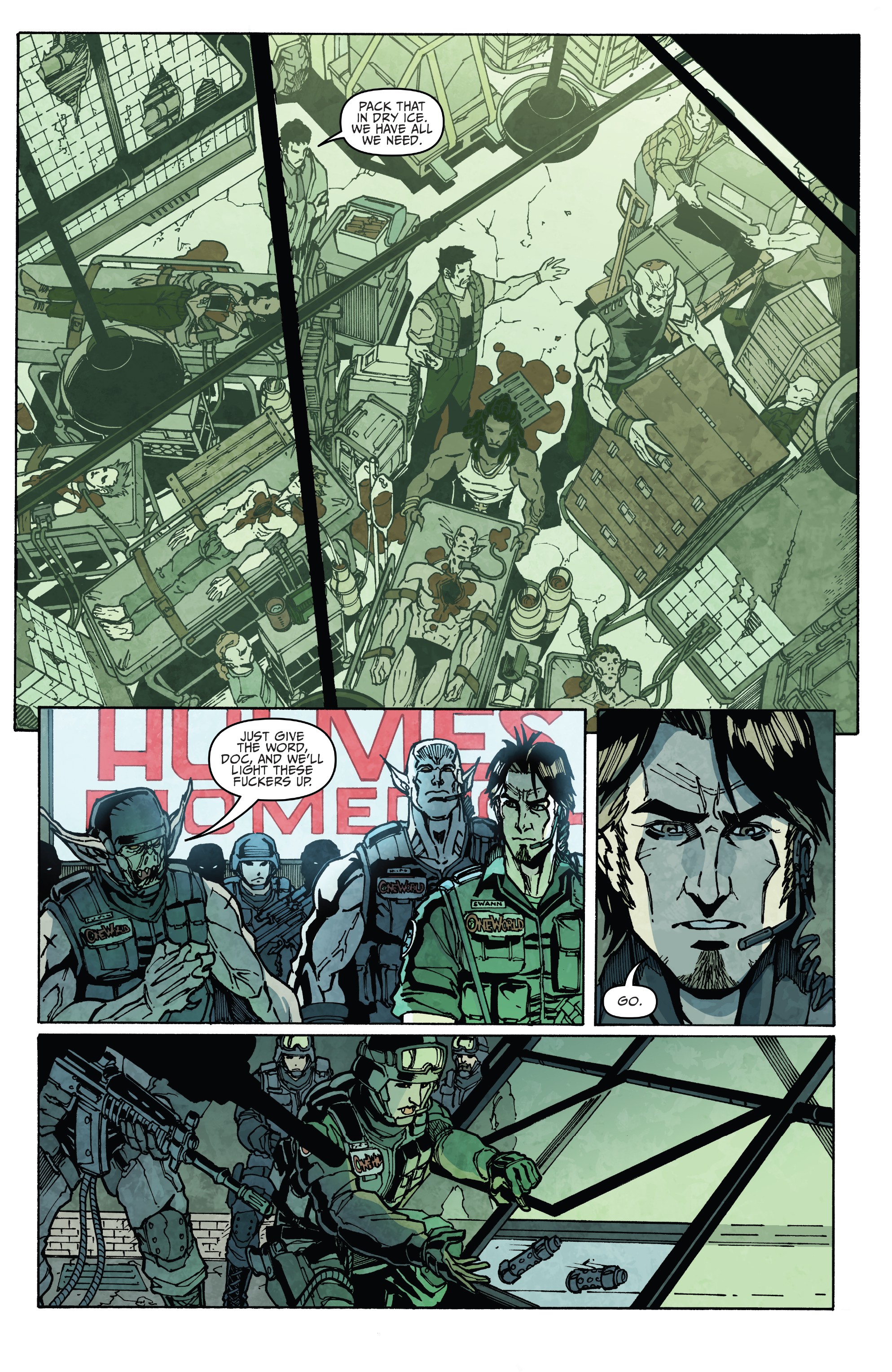 Read online V-Wars: God of Death One-Shot comic -  Issue # Full - 6