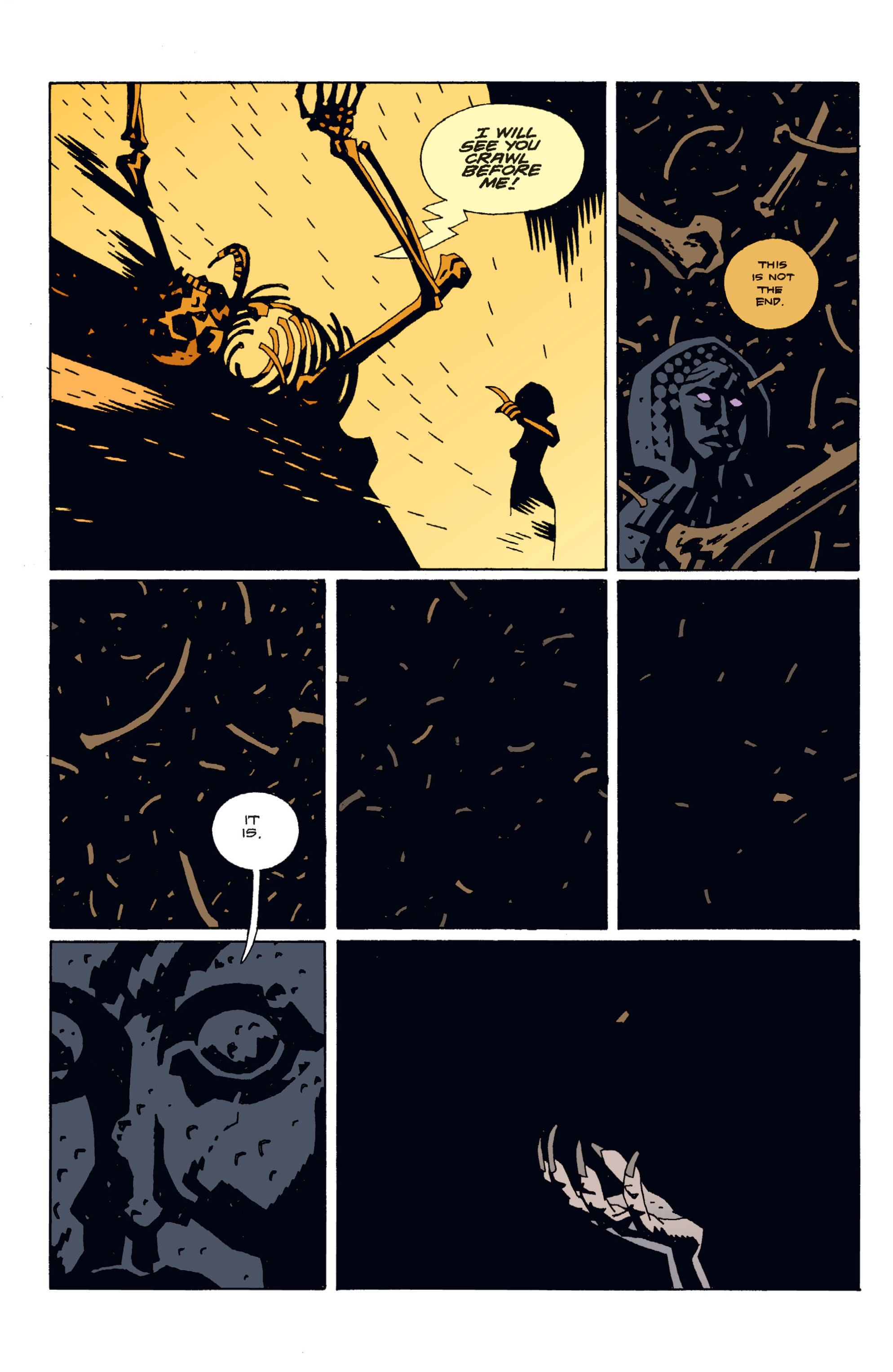 Read online Hellboy comic -  Issue #5 - 139