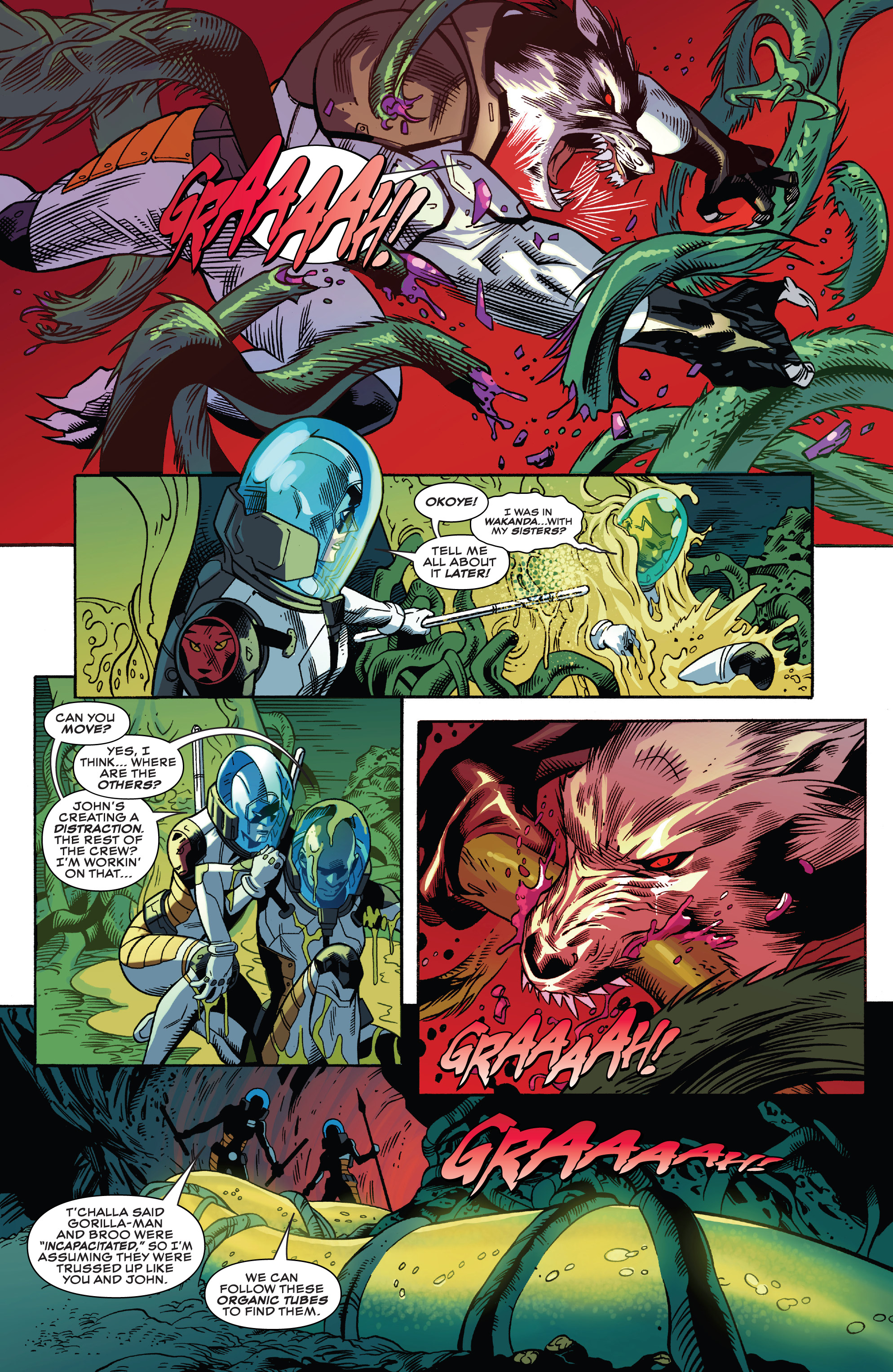Read online Black Panther and the Agents of Wakanda comic -  Issue #4 - 14