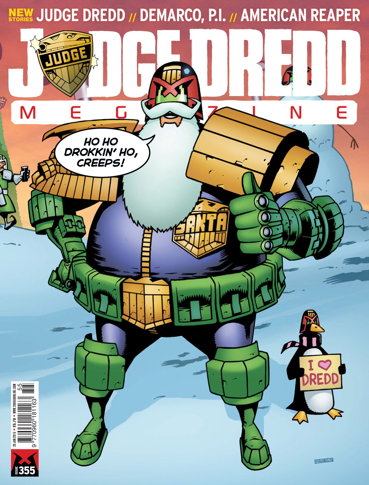 Read online Judge Dredd Megazine (Vol. 5) comic -  Issue #355 - 1