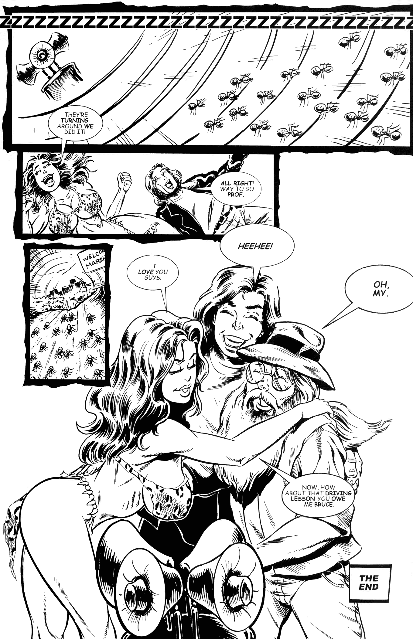 Read online Cavewoman: Red Menace comic -  Issue # Full - 24