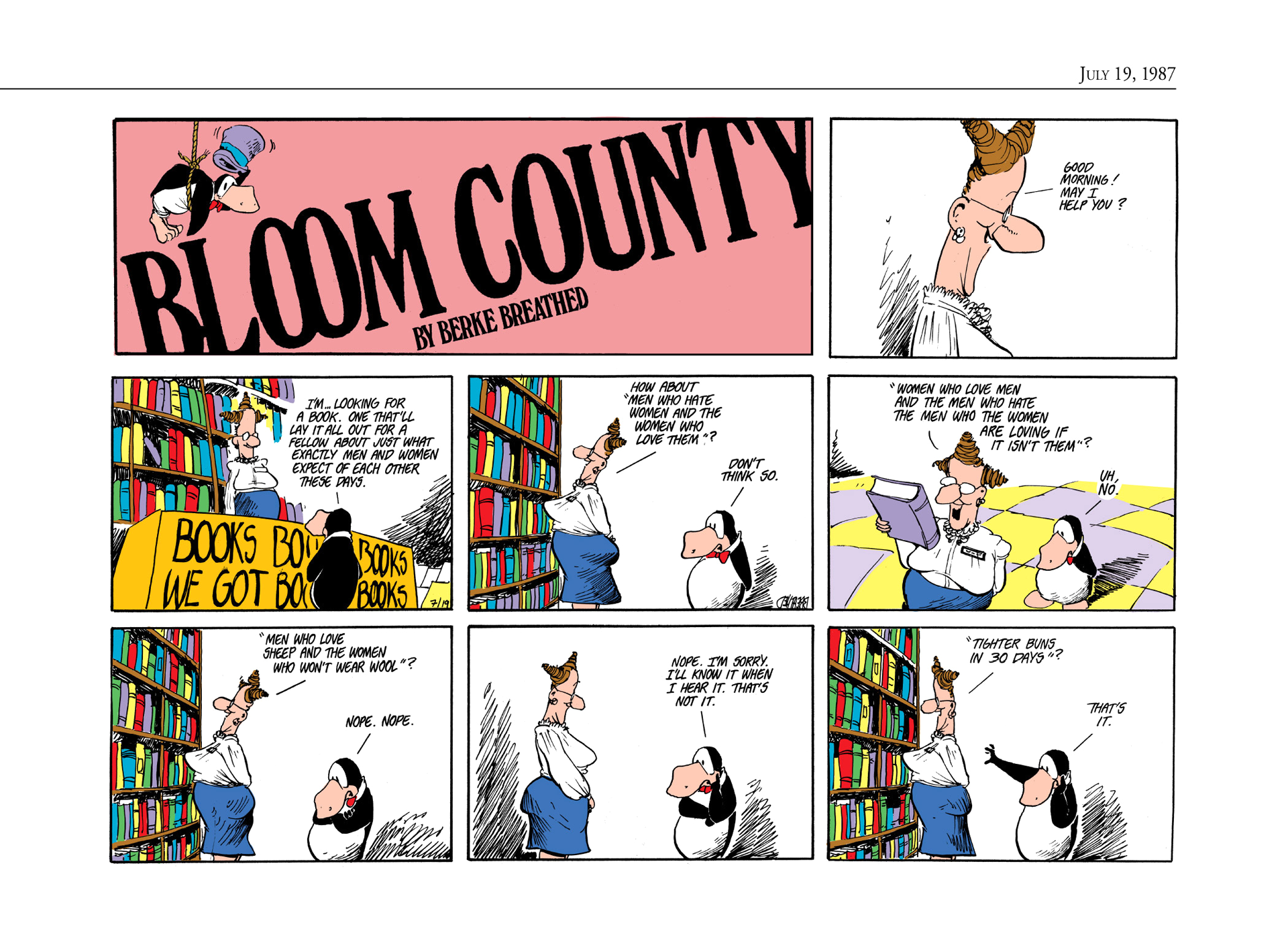 Read online The Bloom County Digital Library comic -  Issue # TPB 7 (Part 3) - 6