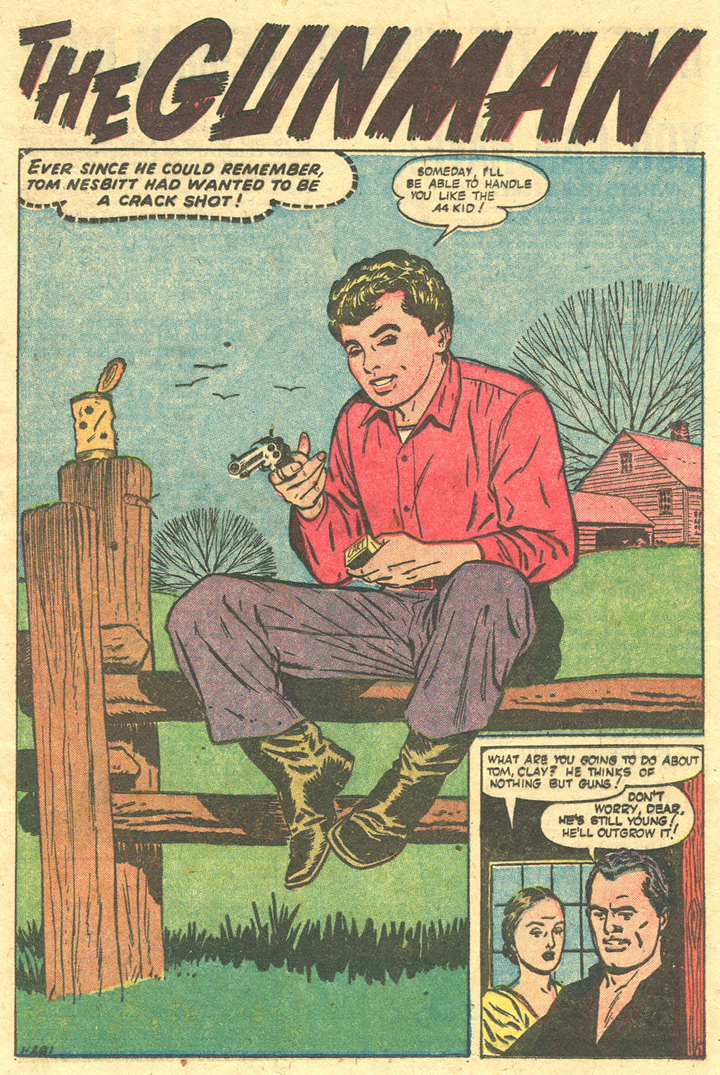 Read online Gunsmoke Western comic -  Issue #33 - 17