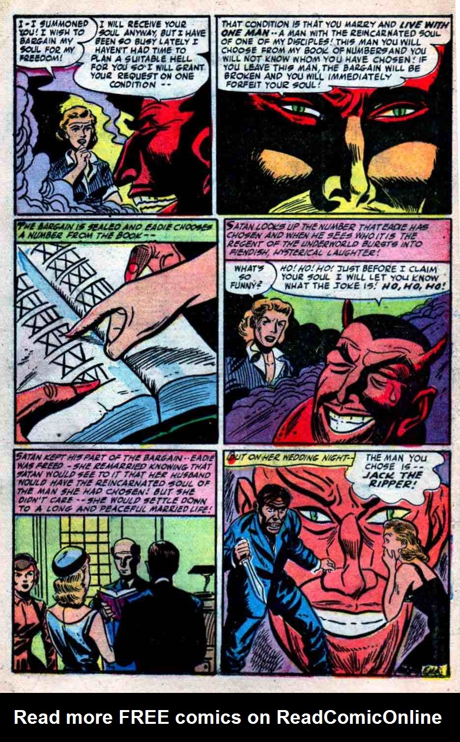 Read online Weird Mysteries (1952) comic -  Issue #11 - 12