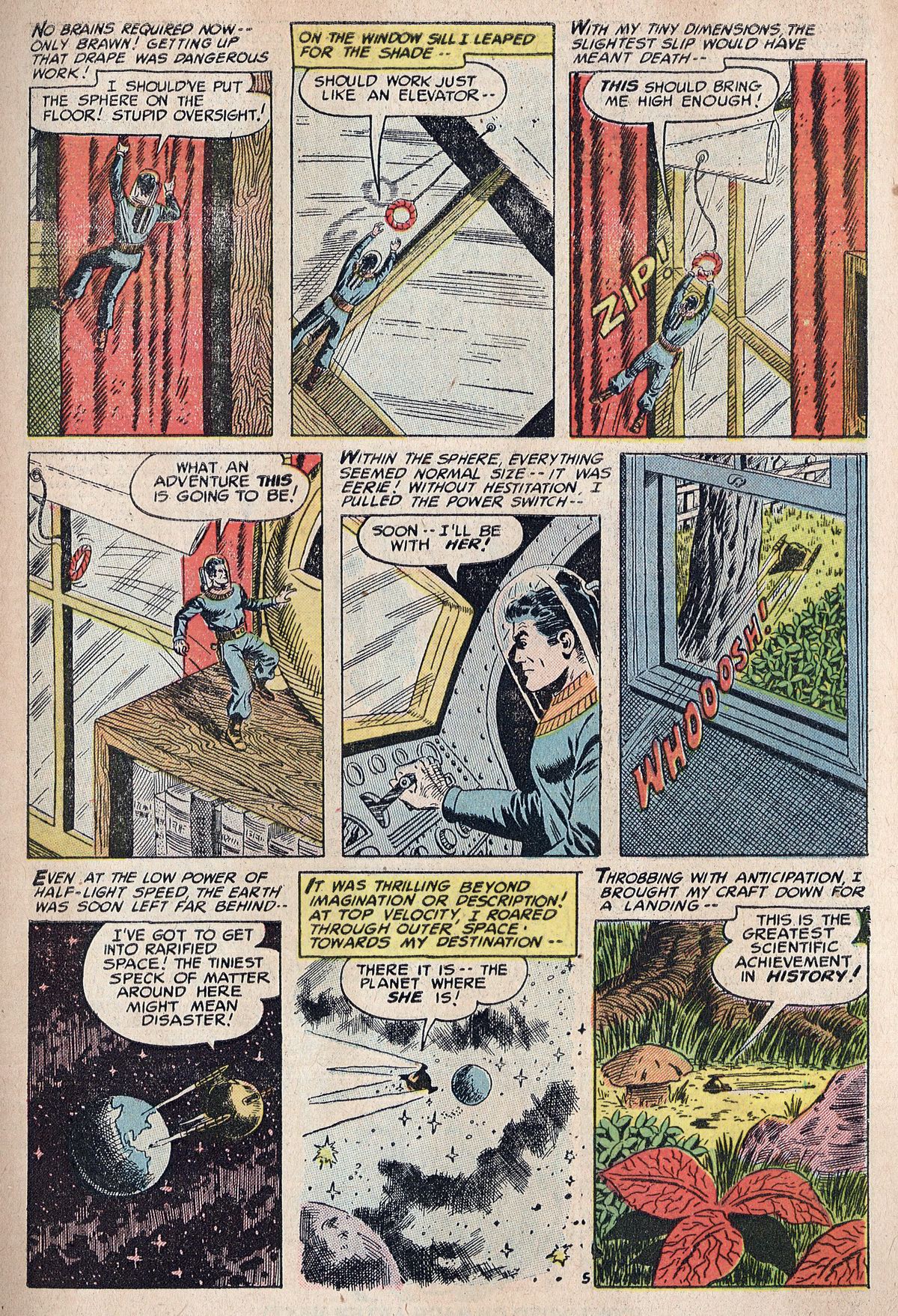 Read online Adventures Into The Unknown comic -  Issue #63 - 7