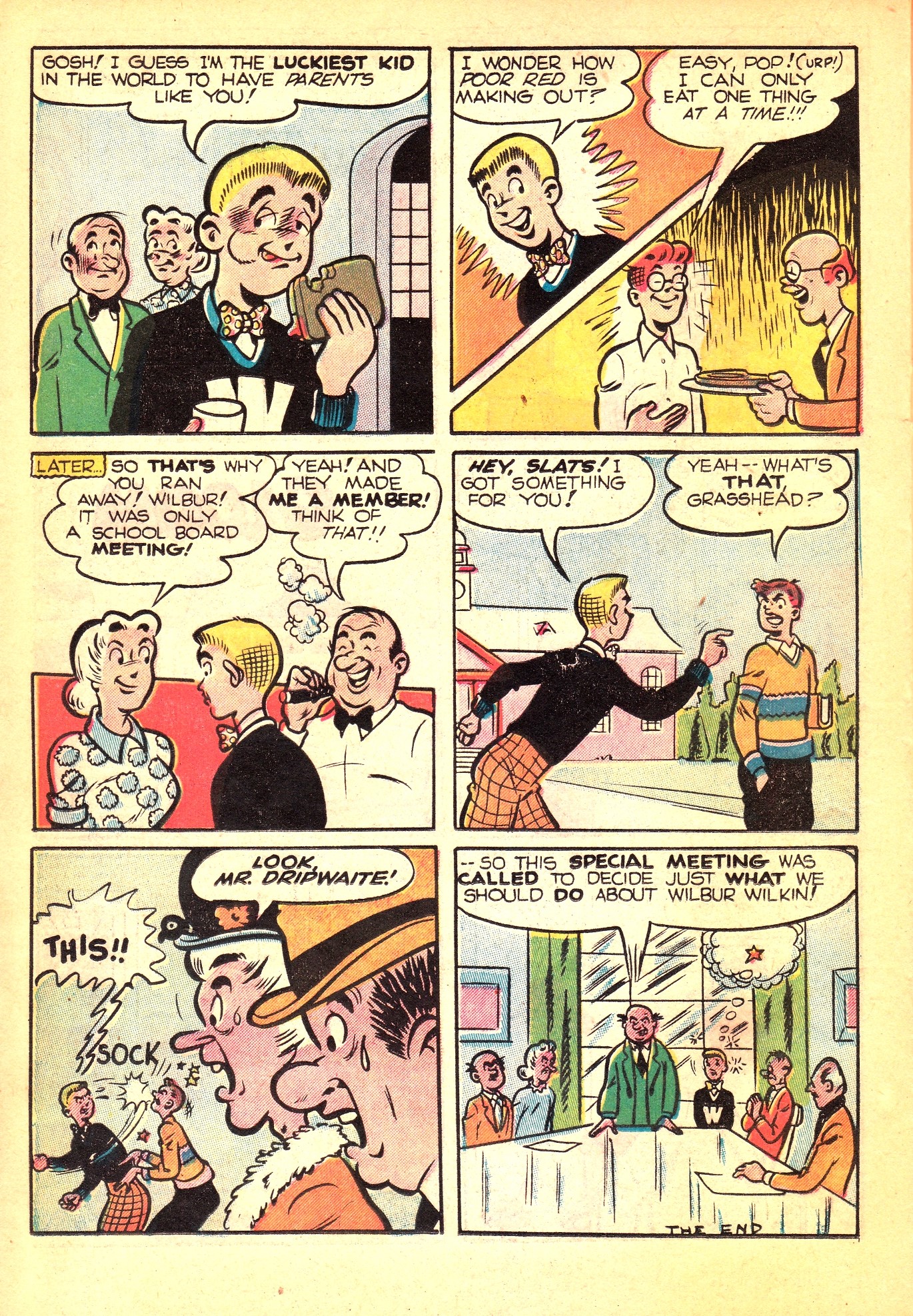 Read online Pep Comics comic -  Issue #85 - 32