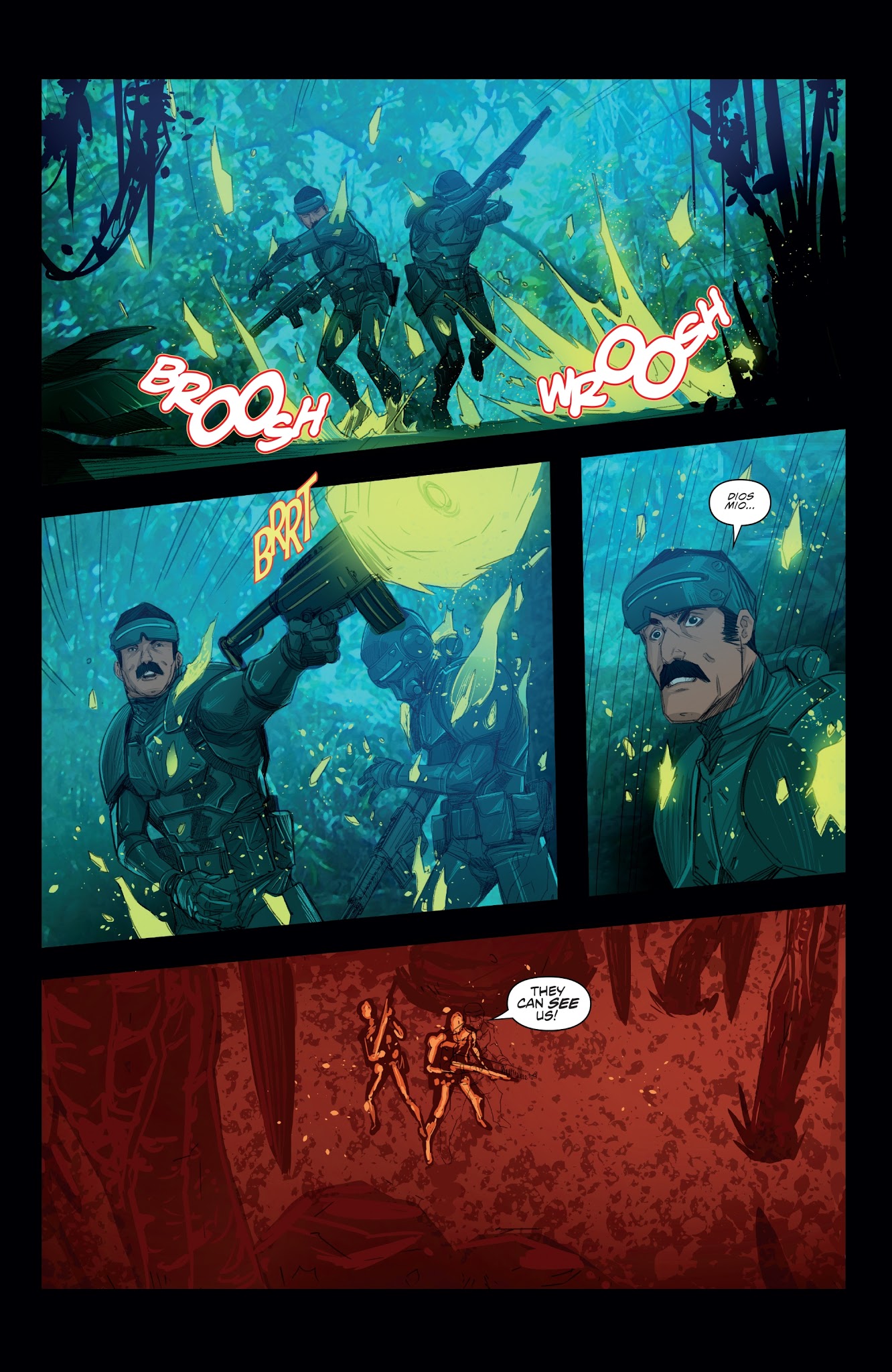 Read online Predator: Hunters comic -  Issue #4 - 9