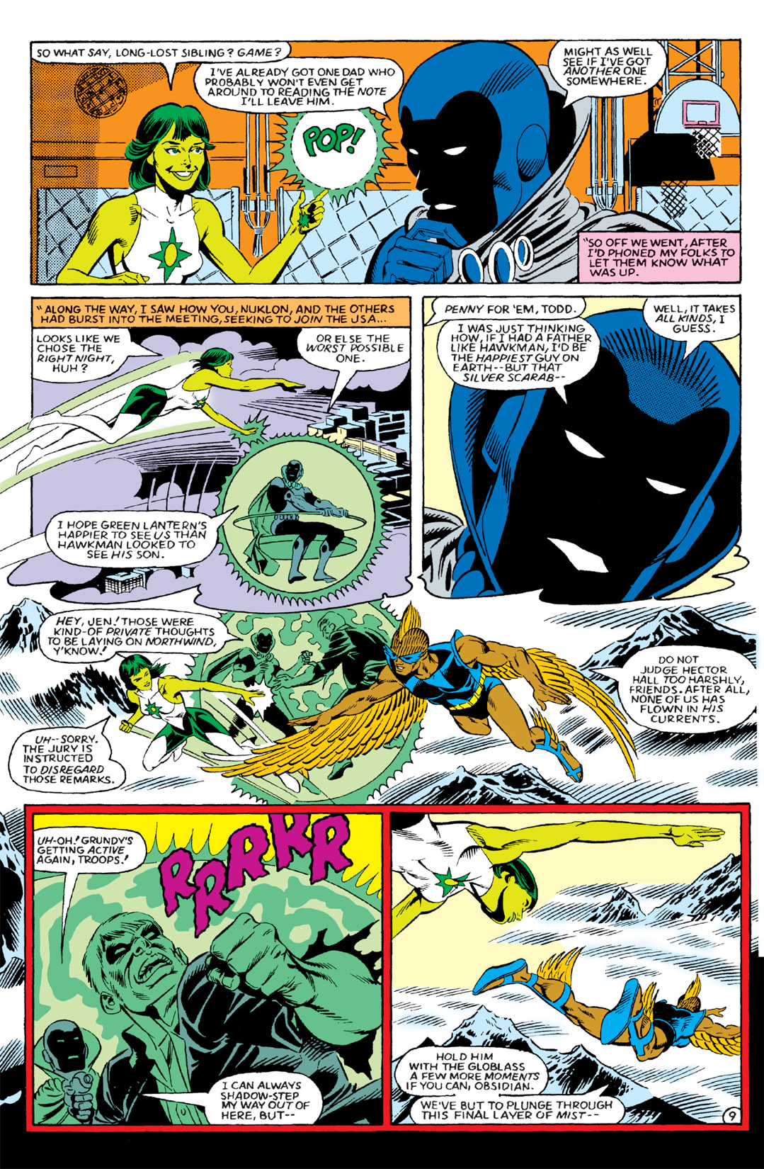 Read online Infinity Inc. (1984) comic -  Issue #4 - 10
