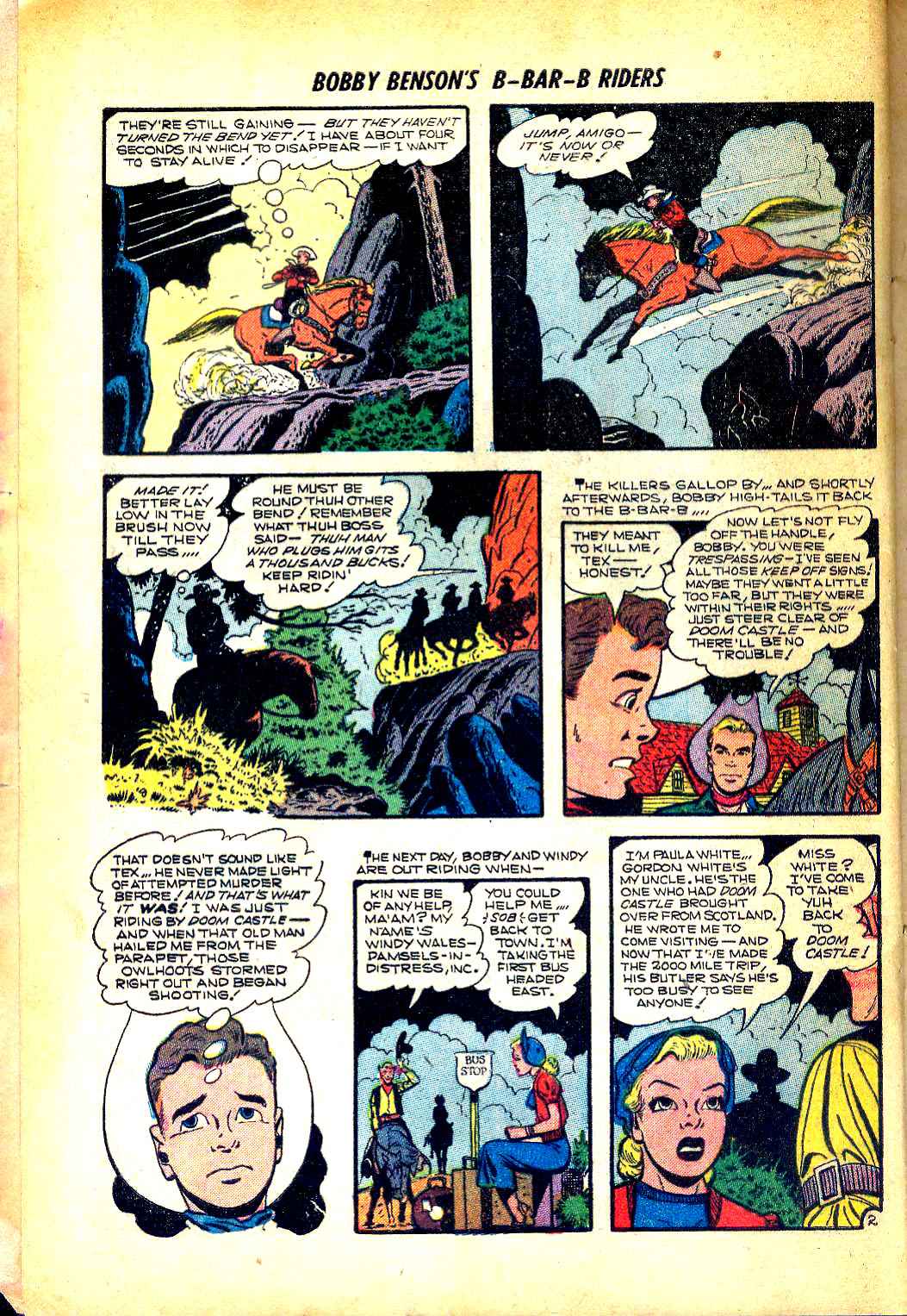 Read online Bobby Benson's B-Bar-B Riders comic -  Issue #18 - 4