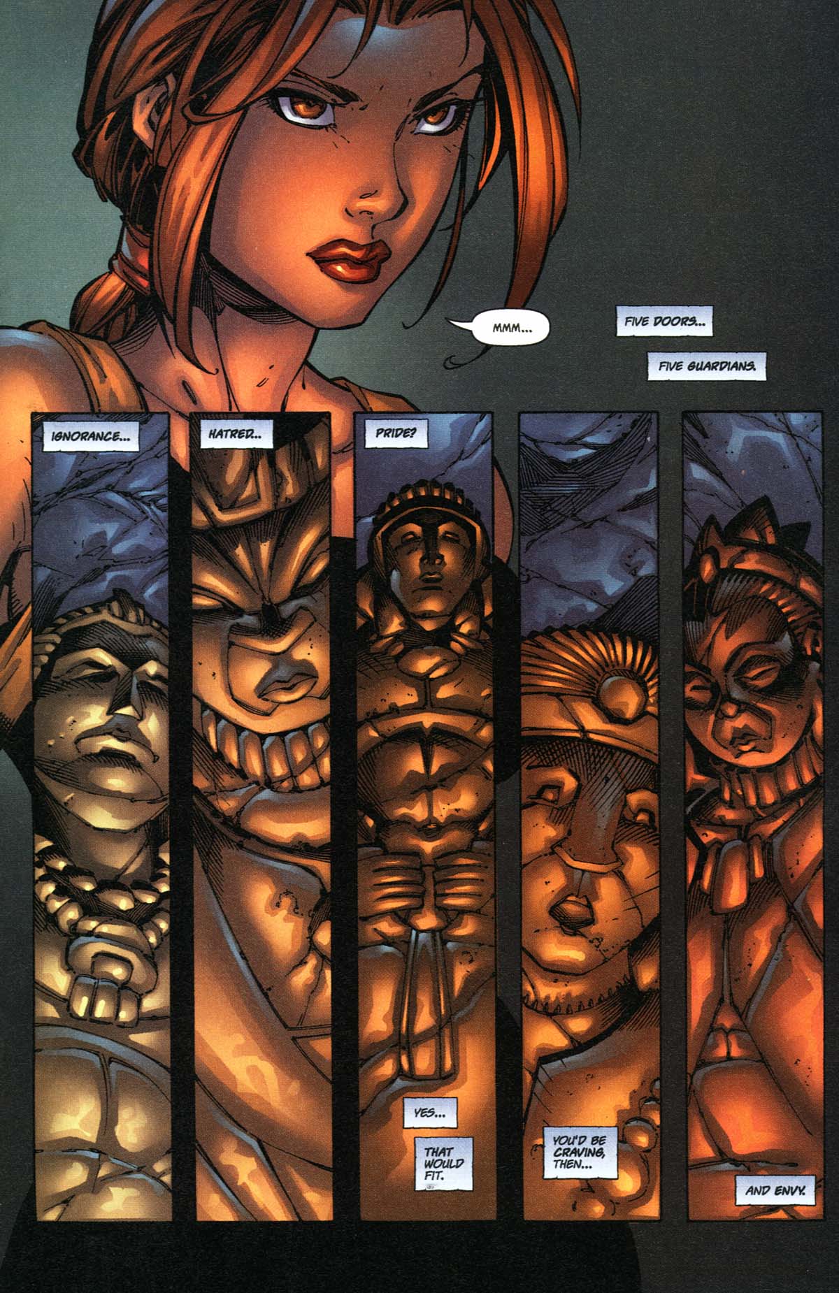 Read online Tomb Raider: The Series comic -  Issue #21 - 17