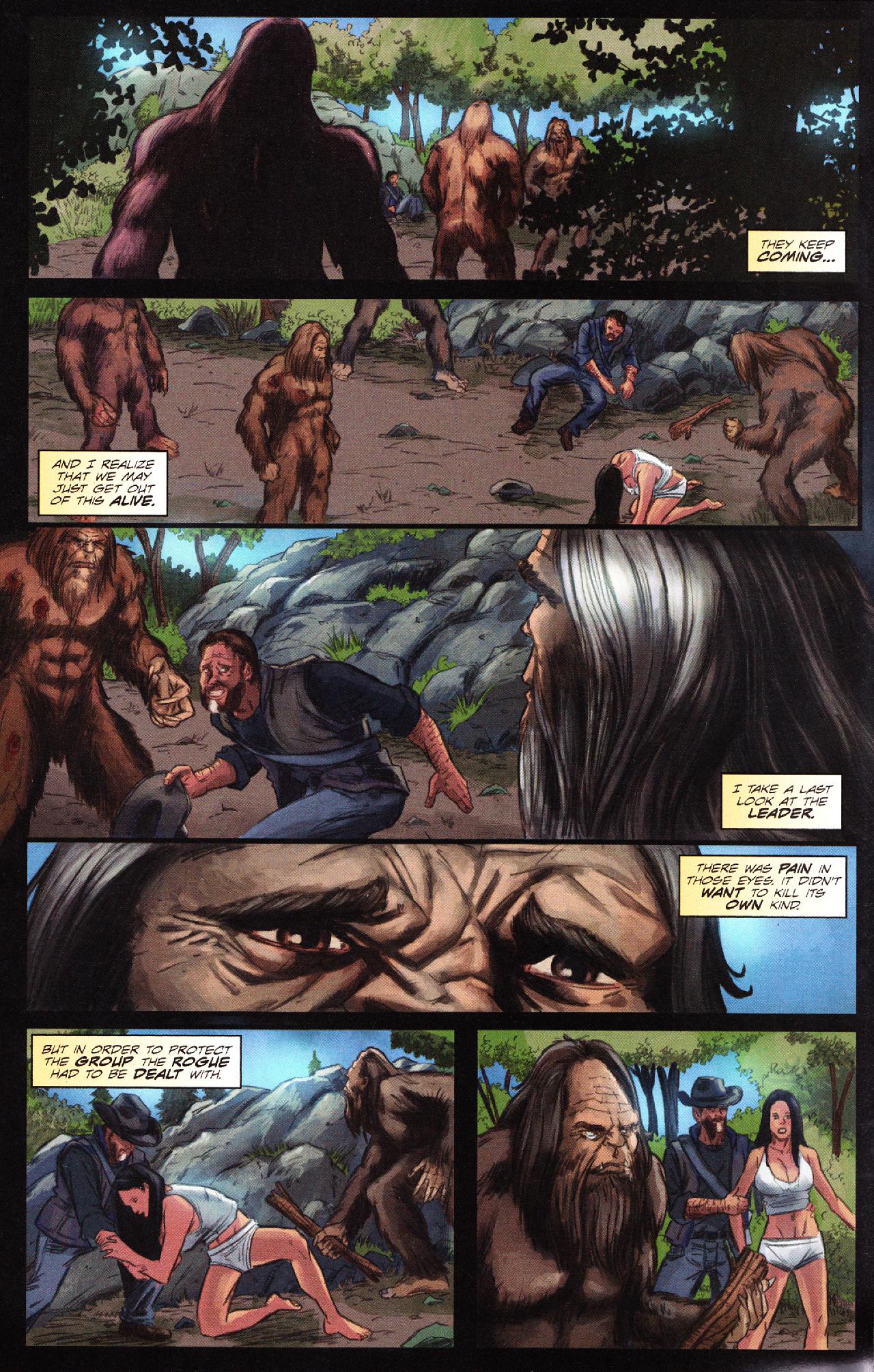 Read online The Monster Hunters' Survival Guide Case Files: Sasquatch comic -  Issue # Full - 38