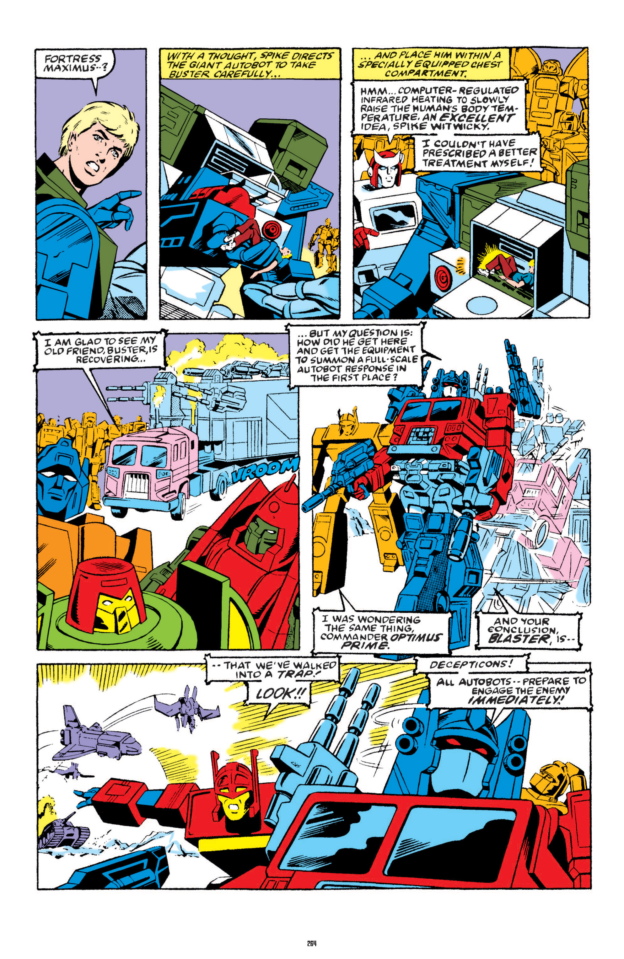 Read online The Transformers Classics comic -  Issue # TPB 4 - 265