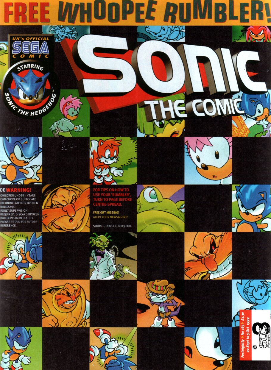 Sonic the Comic issue 165 - Page 1