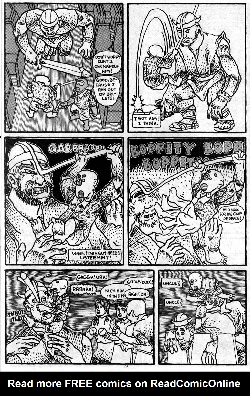 Read online Adolescent Radioactive Black Belt Hamsters comic -  Issue #1 - 26
