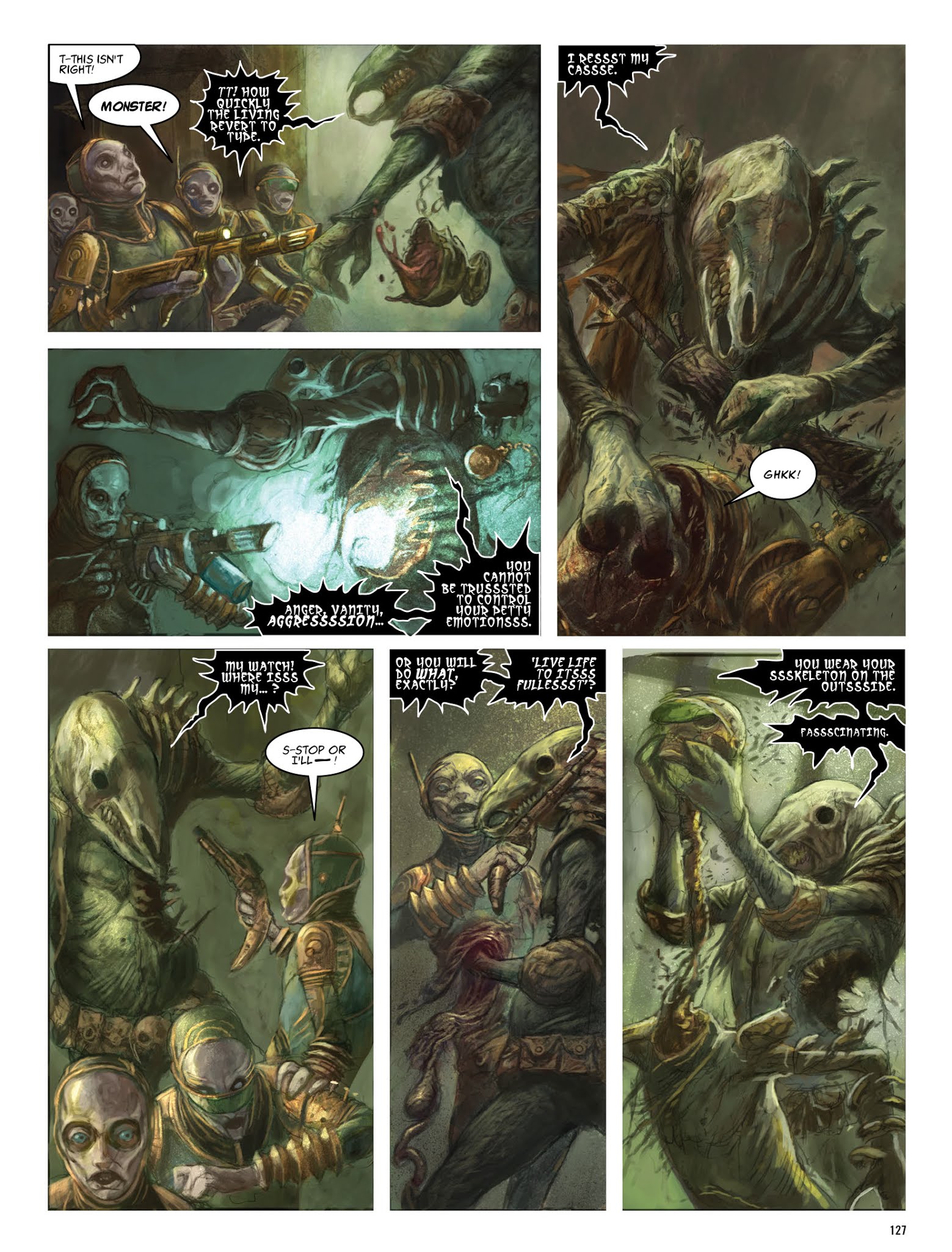 Read online The Dark Judges: The Fall of Deadworld comic -  Issue # TPB - 128