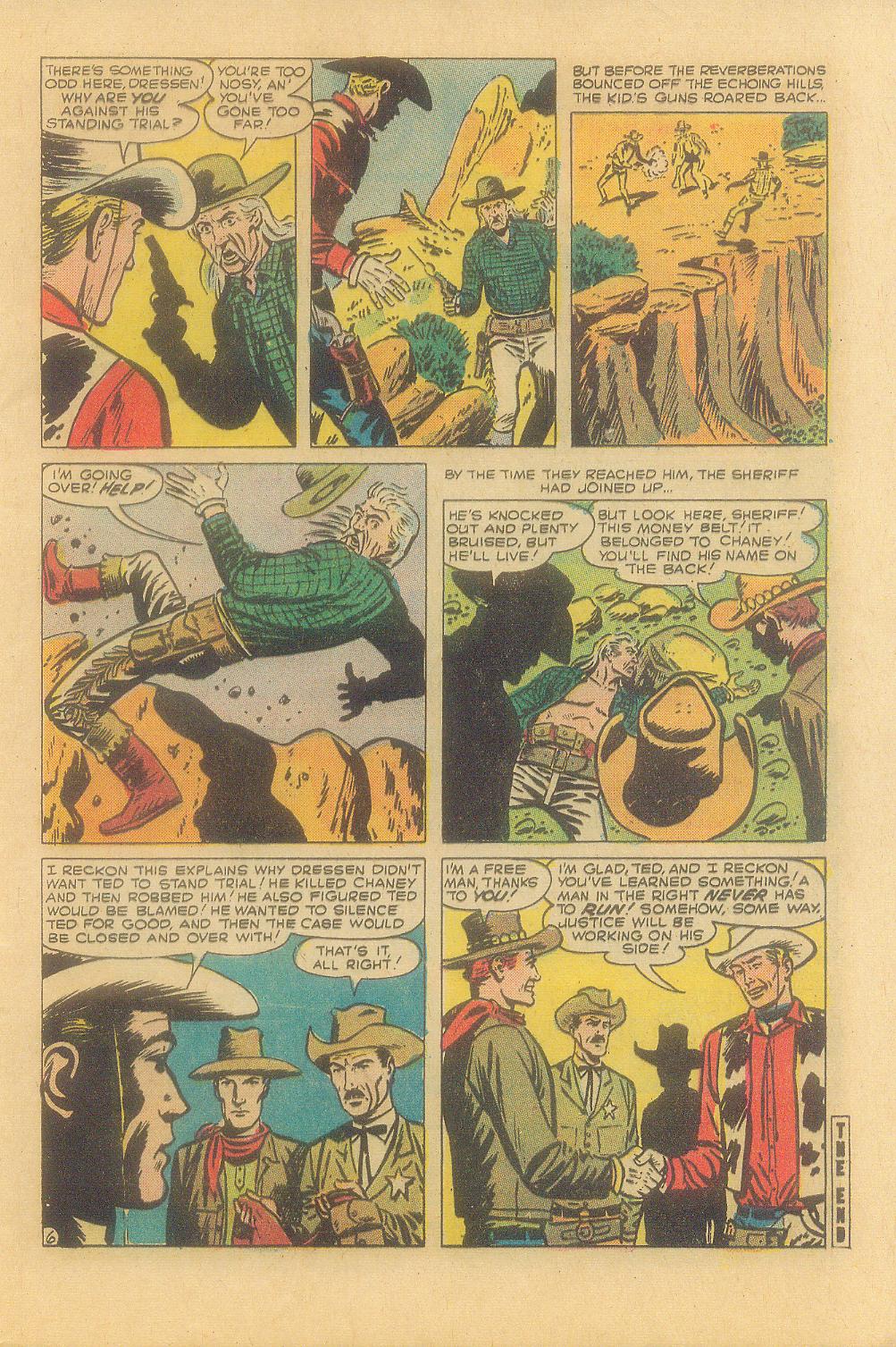 Read online Kid Colt Outlaw comic -  Issue #165 - 9