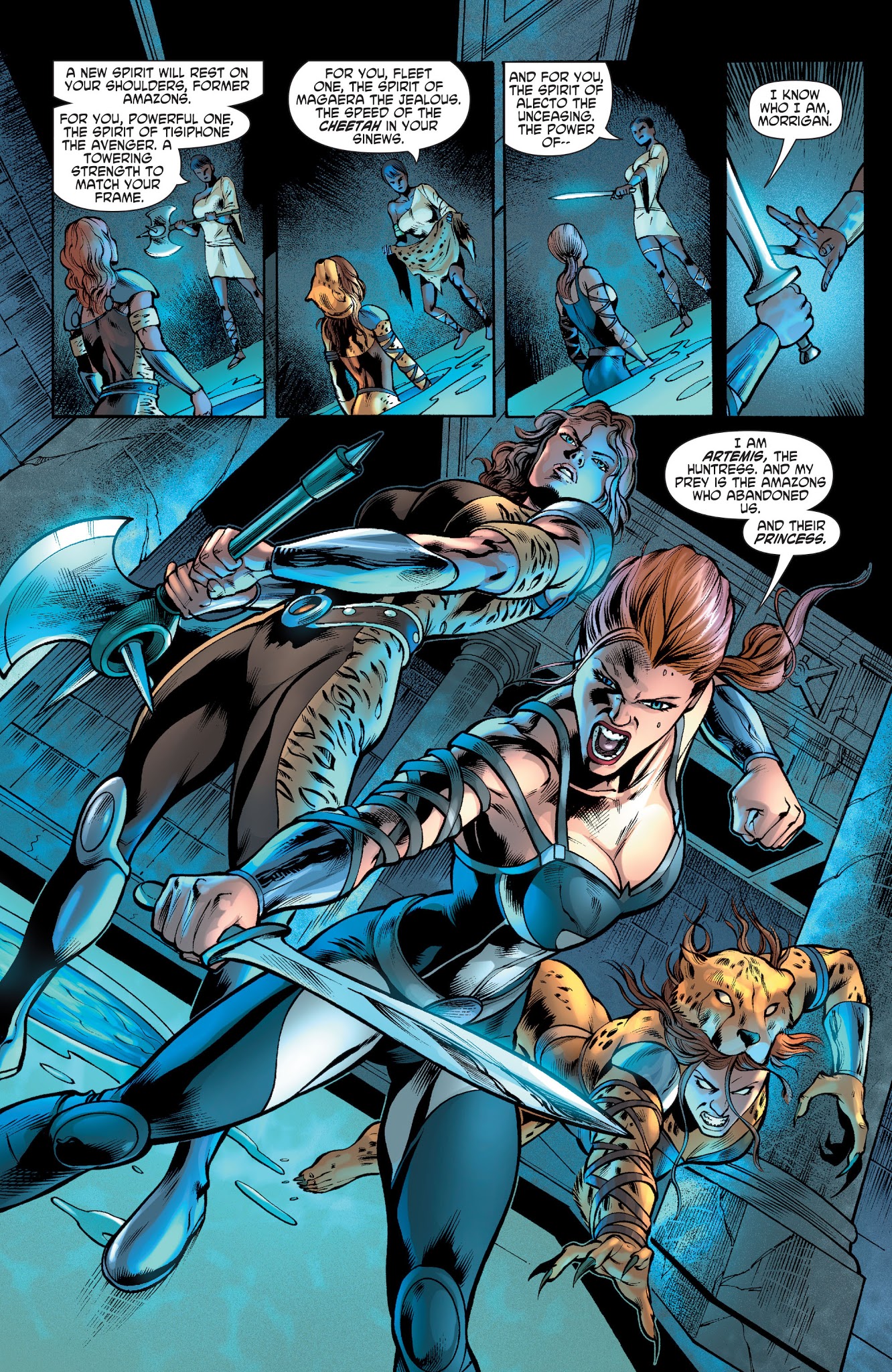 Read online Wonder Woman: Odyssey comic -  Issue # TPB 1 - 156