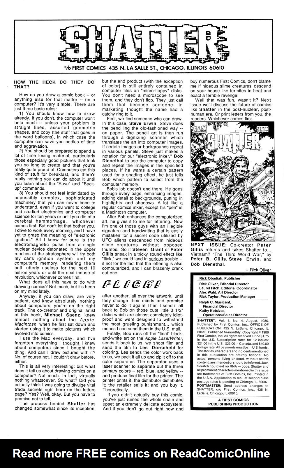 Read online Shatter comic -  Issue #4 - 2