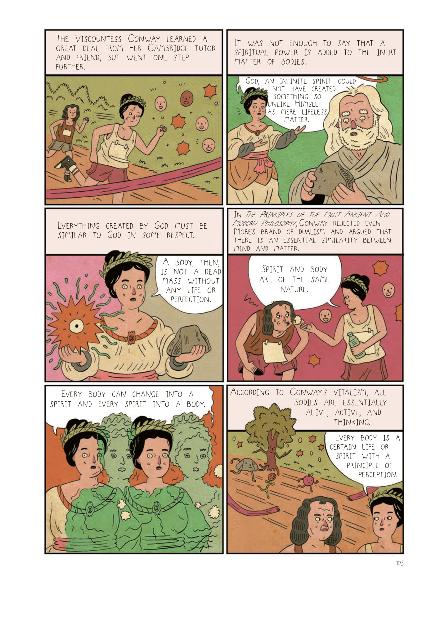 Read online Heretics!: The Wondrous (and Dangerous) Beginnings of Modern Philosophy comic -  Issue # TPB (Part 2) - 5