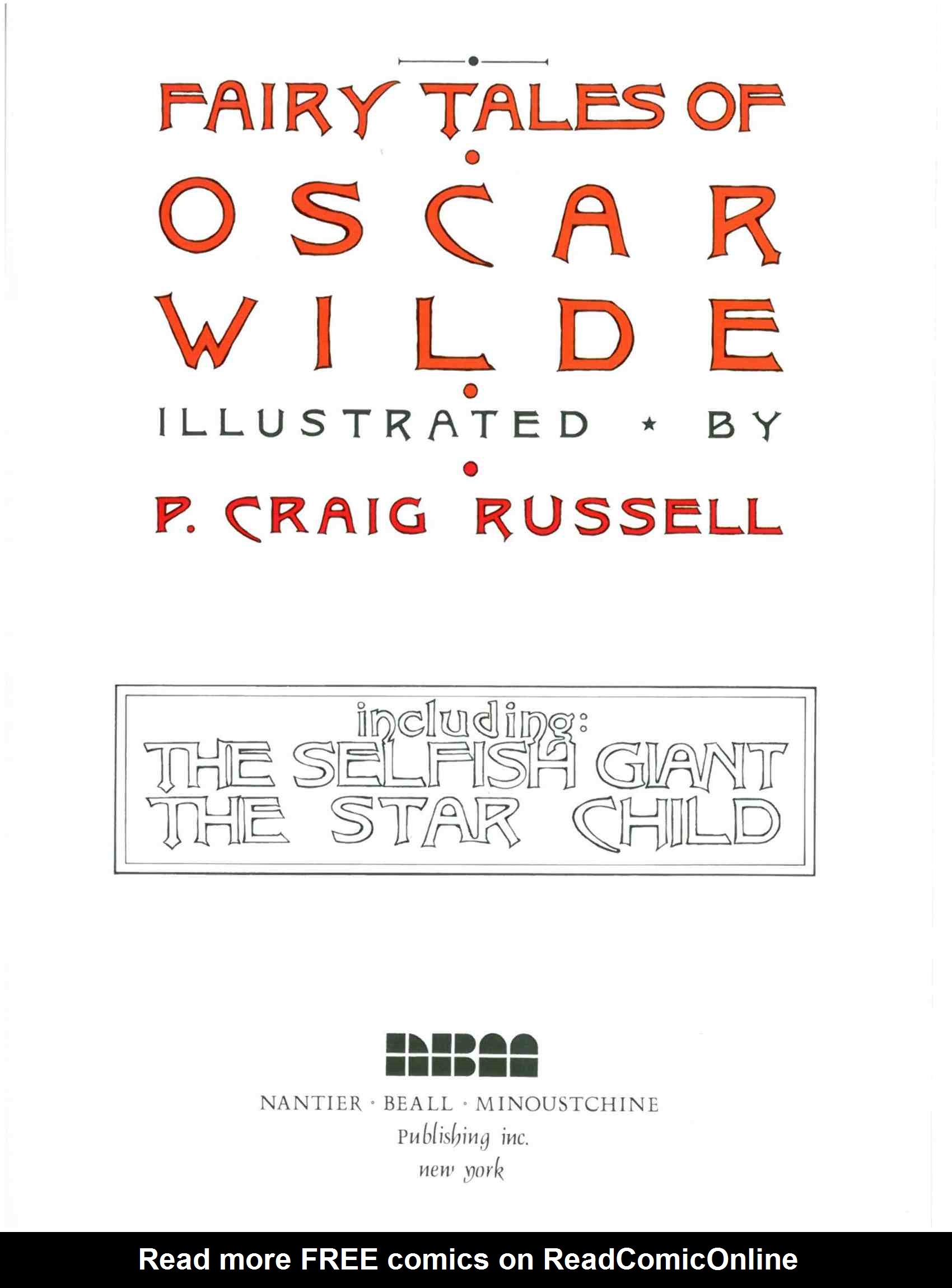 Read online Fairy Tales of Oscar Wilde comic -  Issue #1 - 4