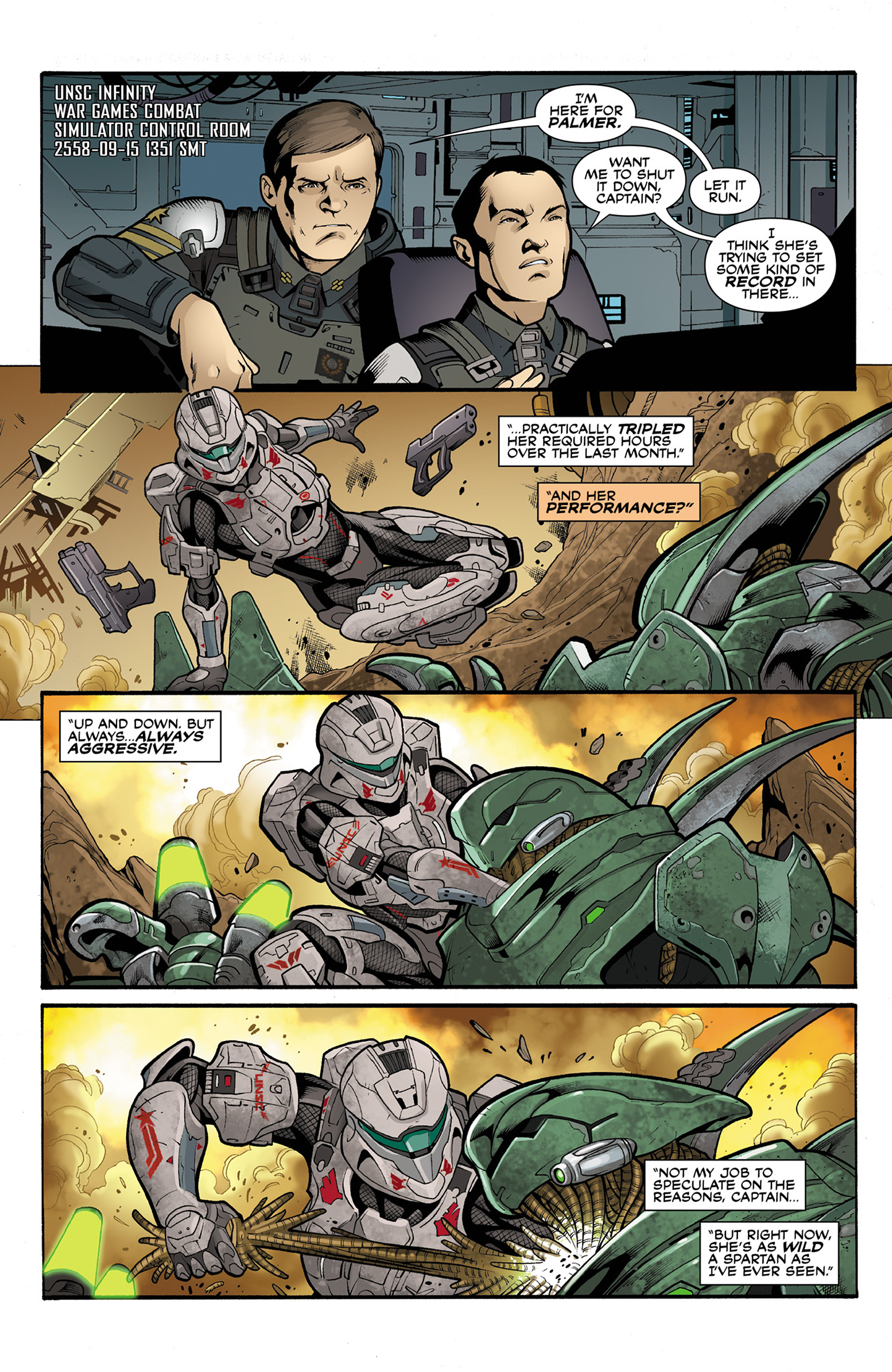 Read online Halo: Escalation comic -  Issue #19 - 8