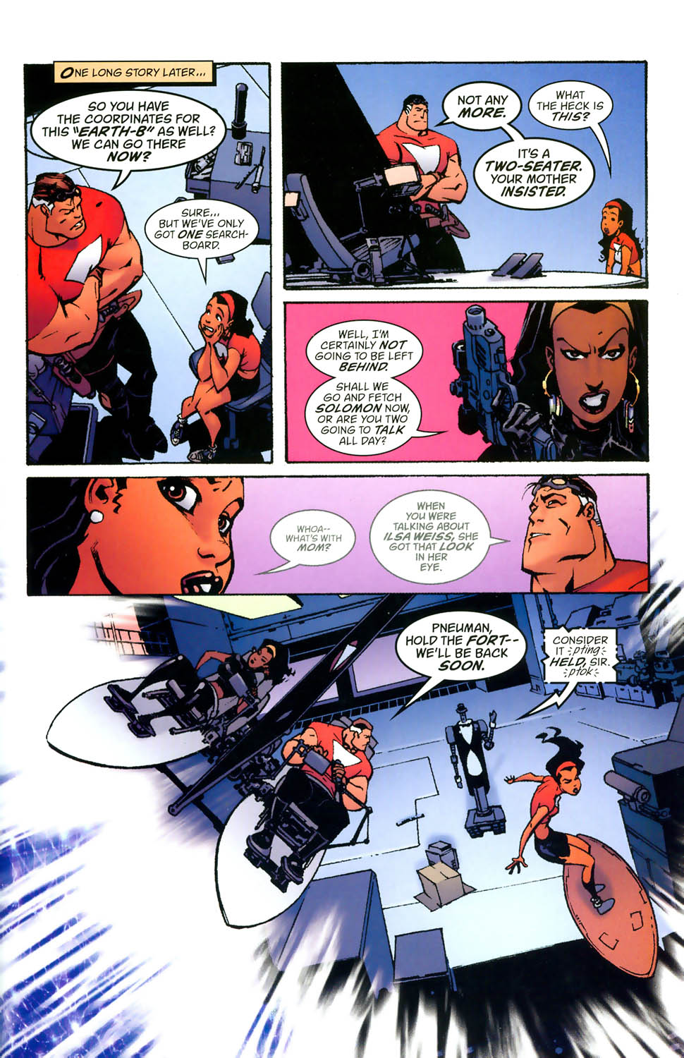 Read online The Many Worlds of Tesla Strong comic -  Issue # Full - 57