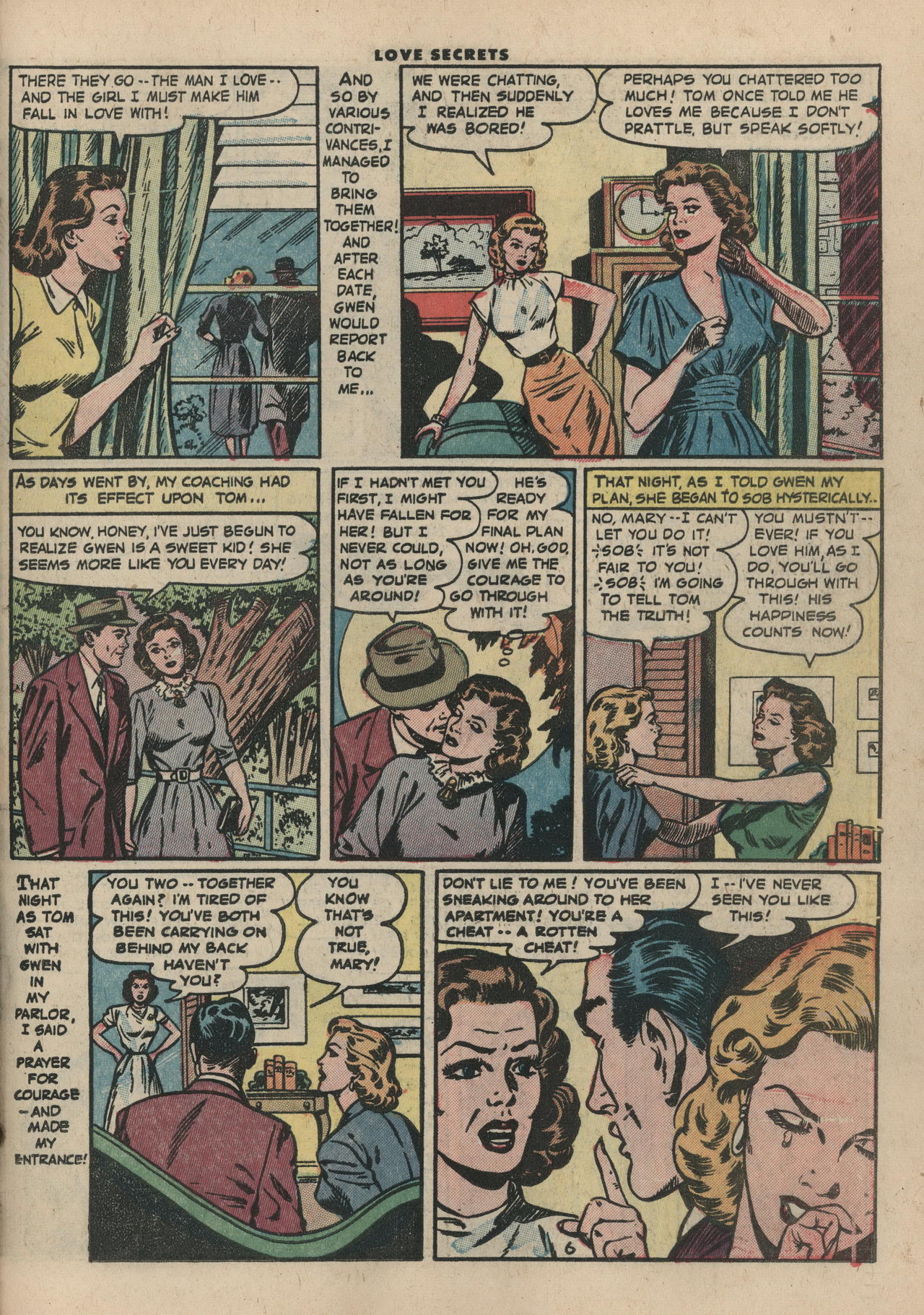Read online Love Secrets (1953) comic -  Issue #34 - 24