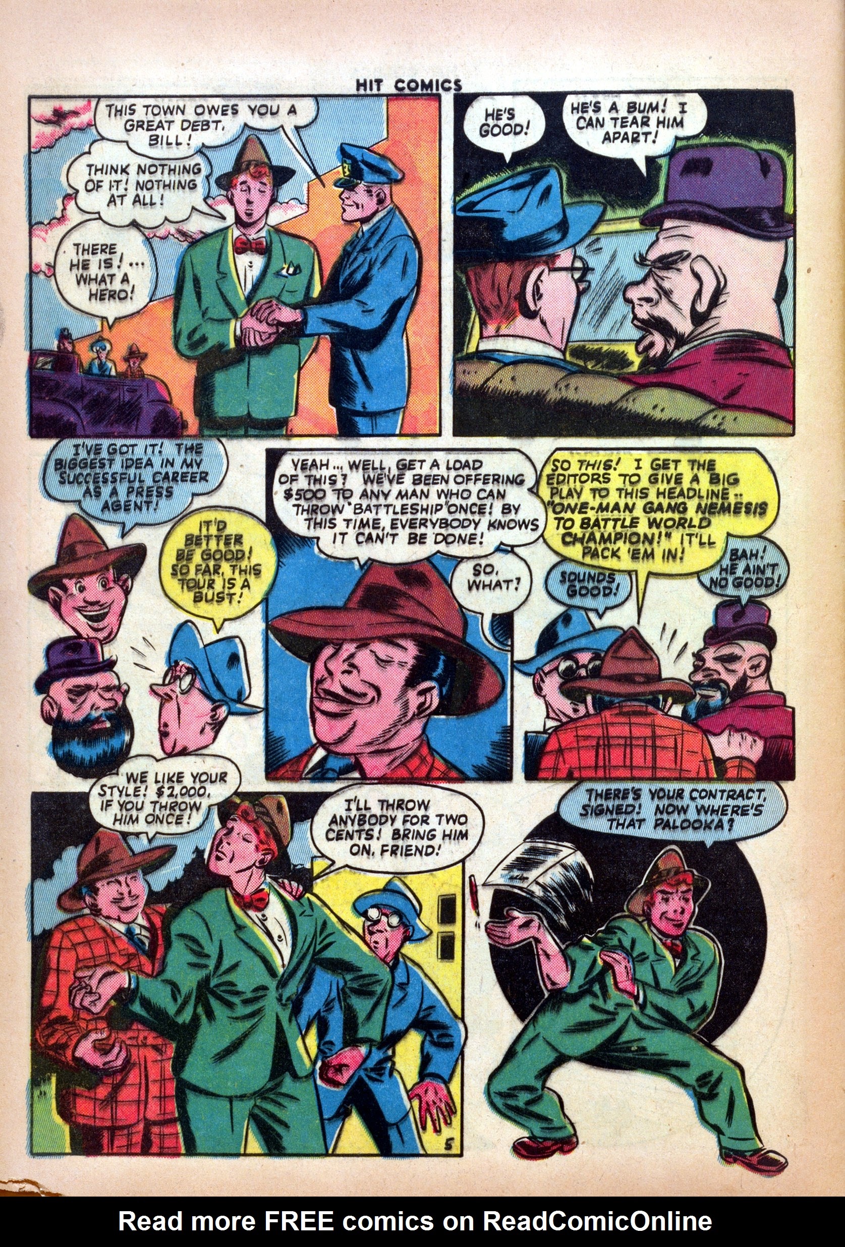 Read online Hit Comics comic -  Issue #31 - 52