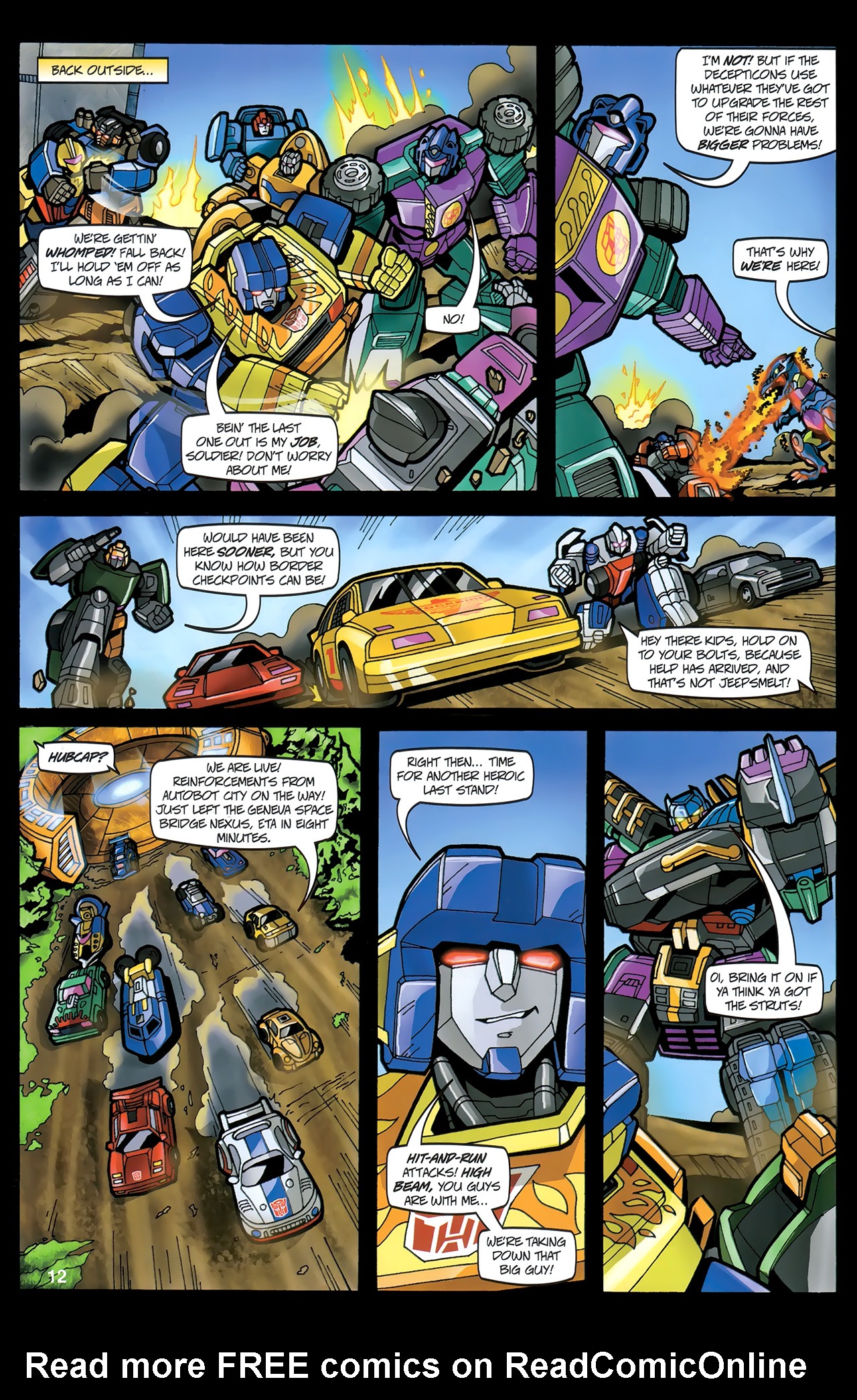 Read online Transformers: Timelines comic -  Issue #5 - 14