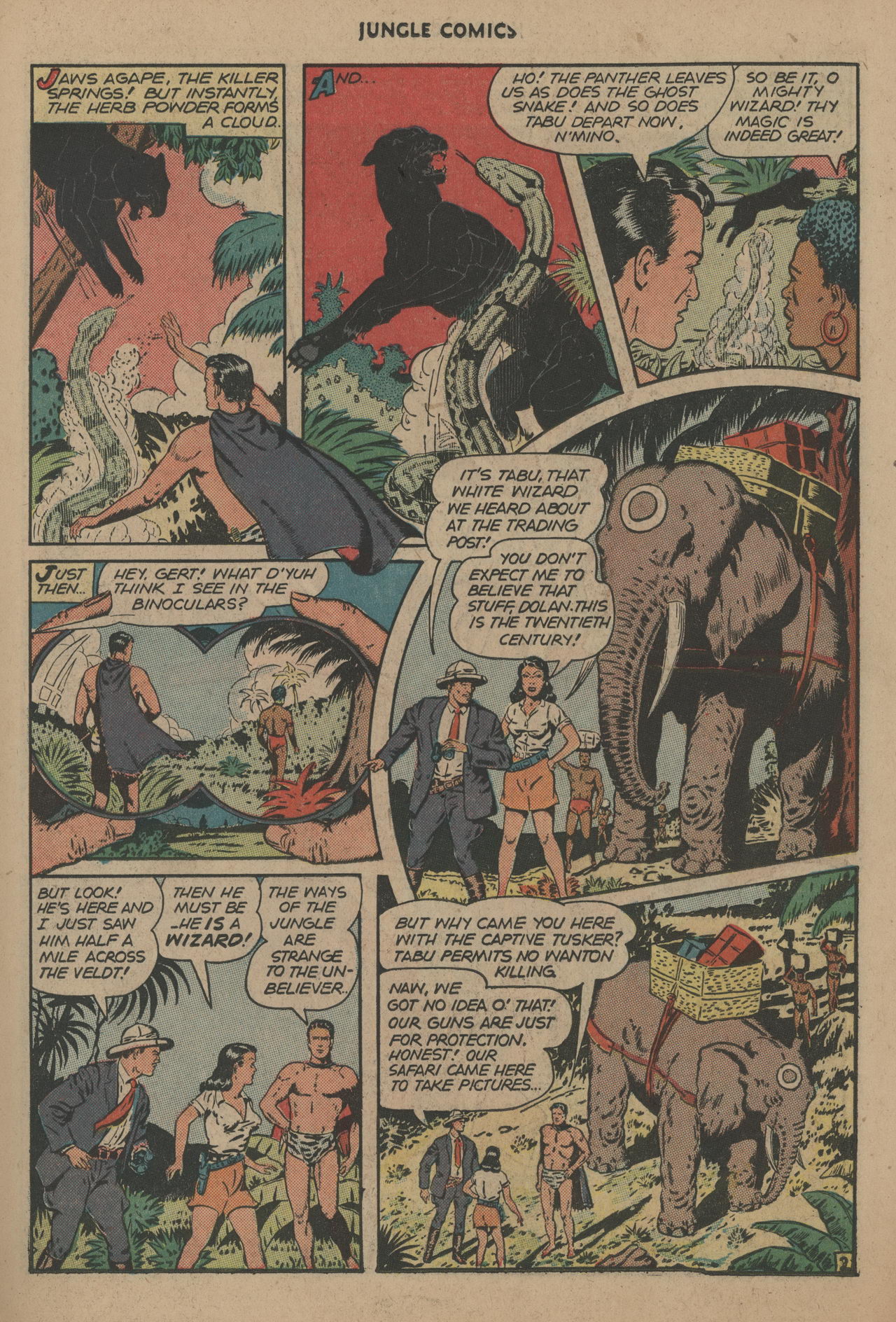 Read online Jungle Comics comic -  Issue #81 - 21