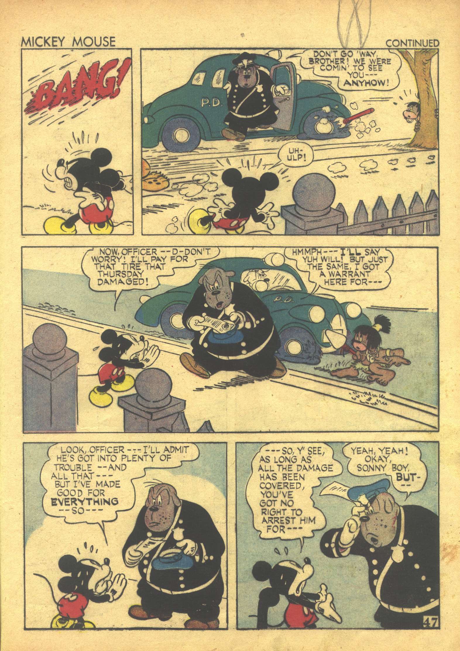Read online Walt Disney's Comics and Stories comic -  Issue #23 - 49
