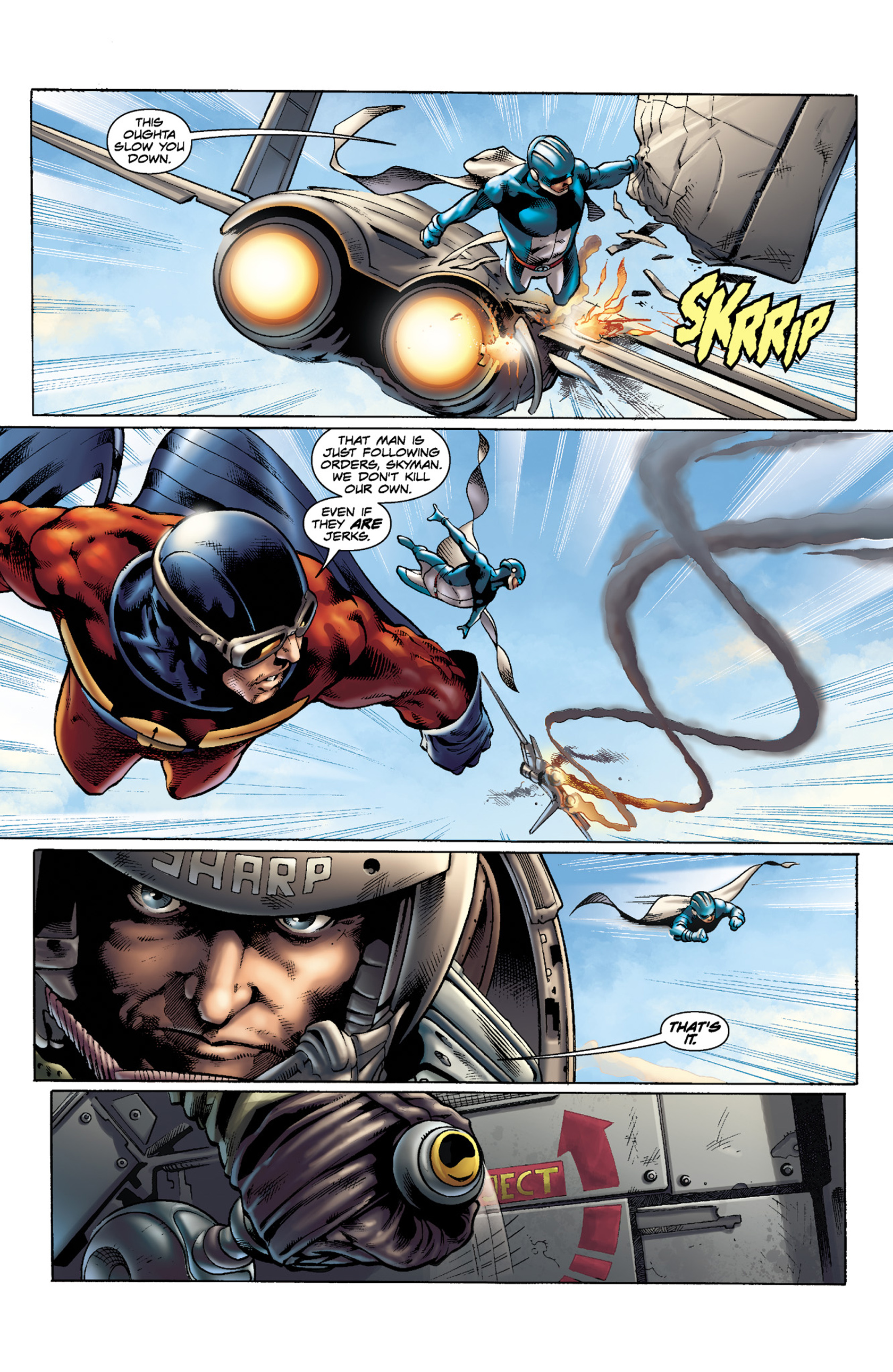 Read online Skyman comic -  Issue #3 - 16