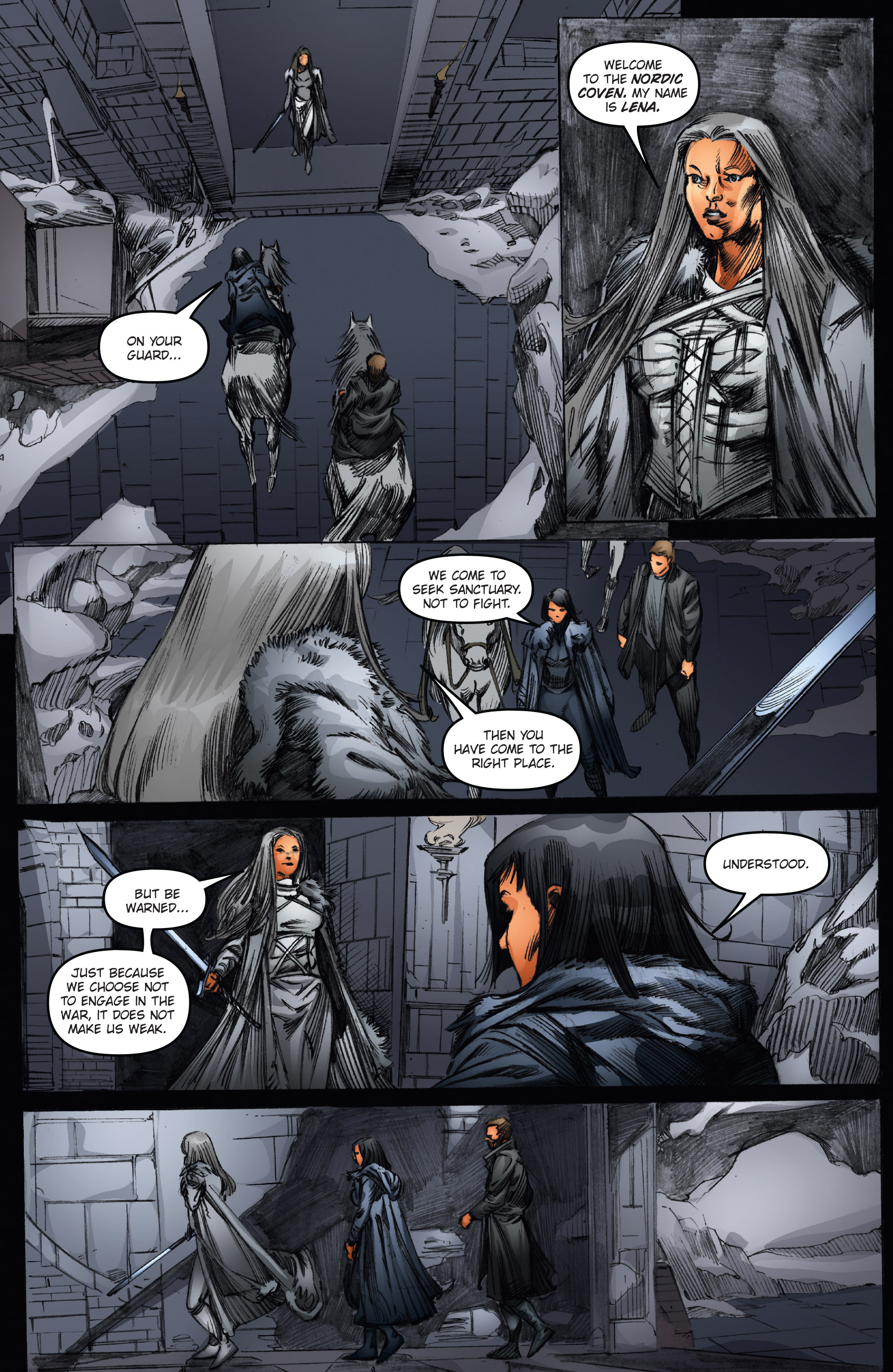 Read online Underworld: Blood Wars comic -  Issue # Full - 34