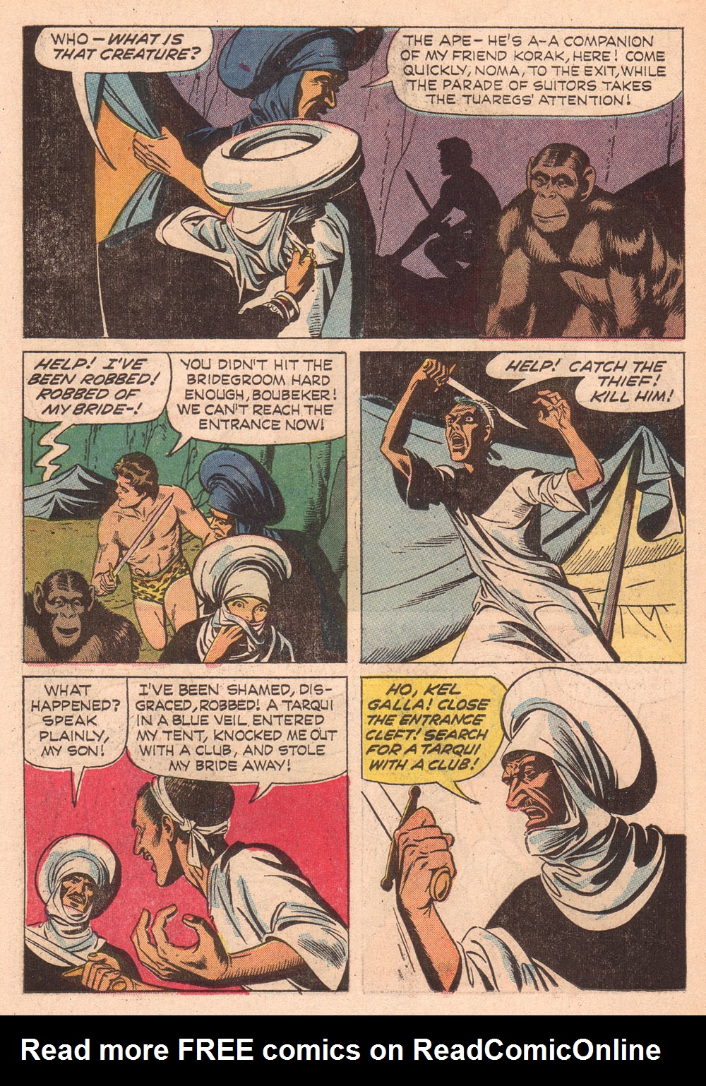 Read online Korak, Son of Tarzan (1964) comic -  Issue #7 - 22