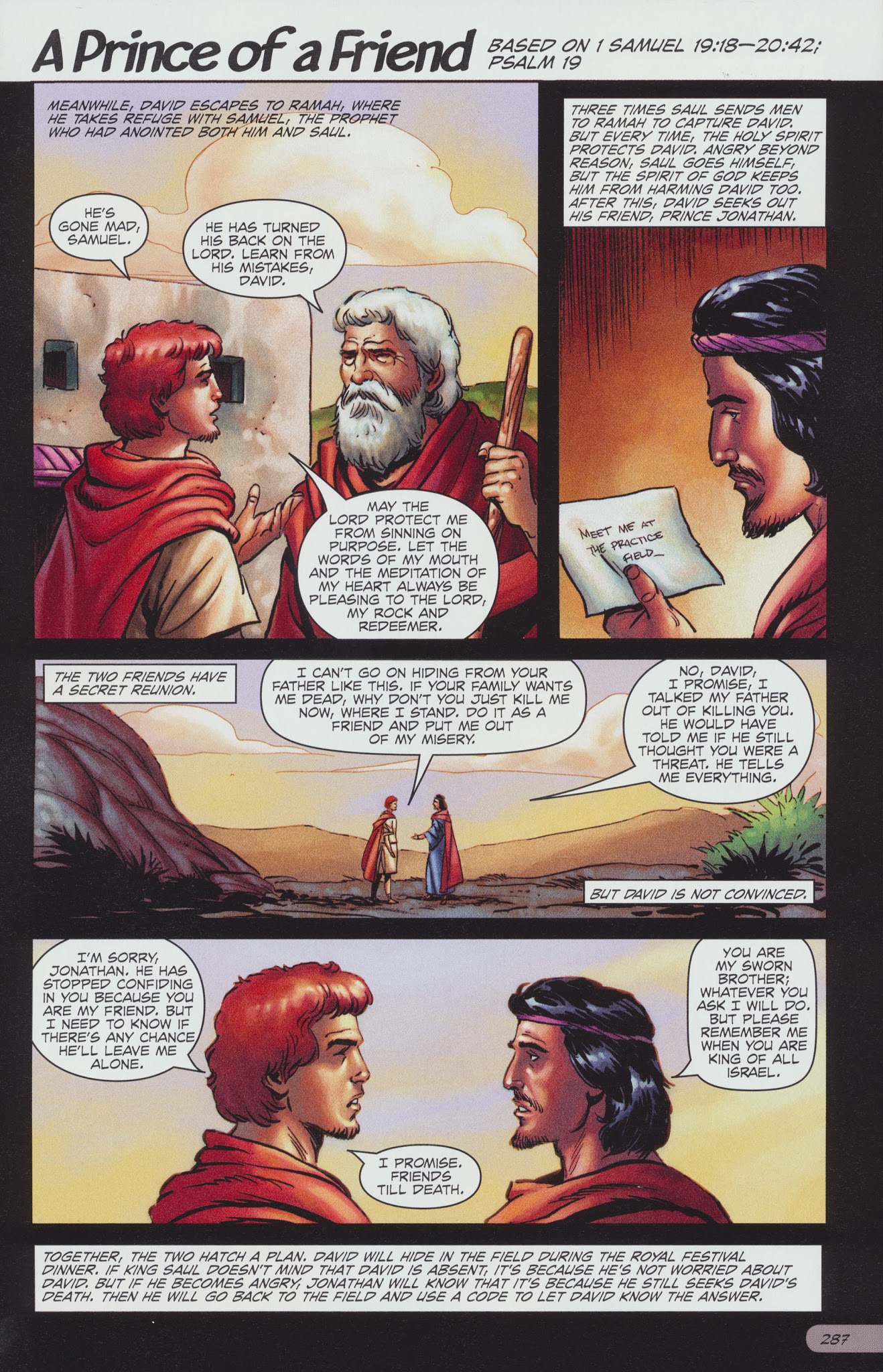Read online The Action Bible comic -  Issue # TPB 1 - 291