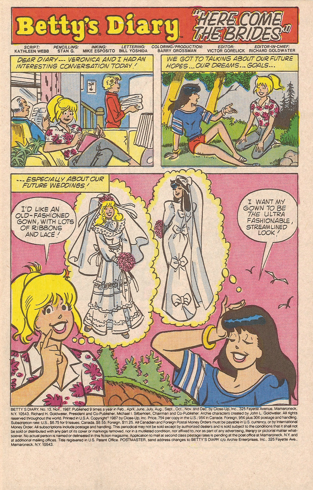 Read online Betty's Diary comic -  Issue #13 - 3