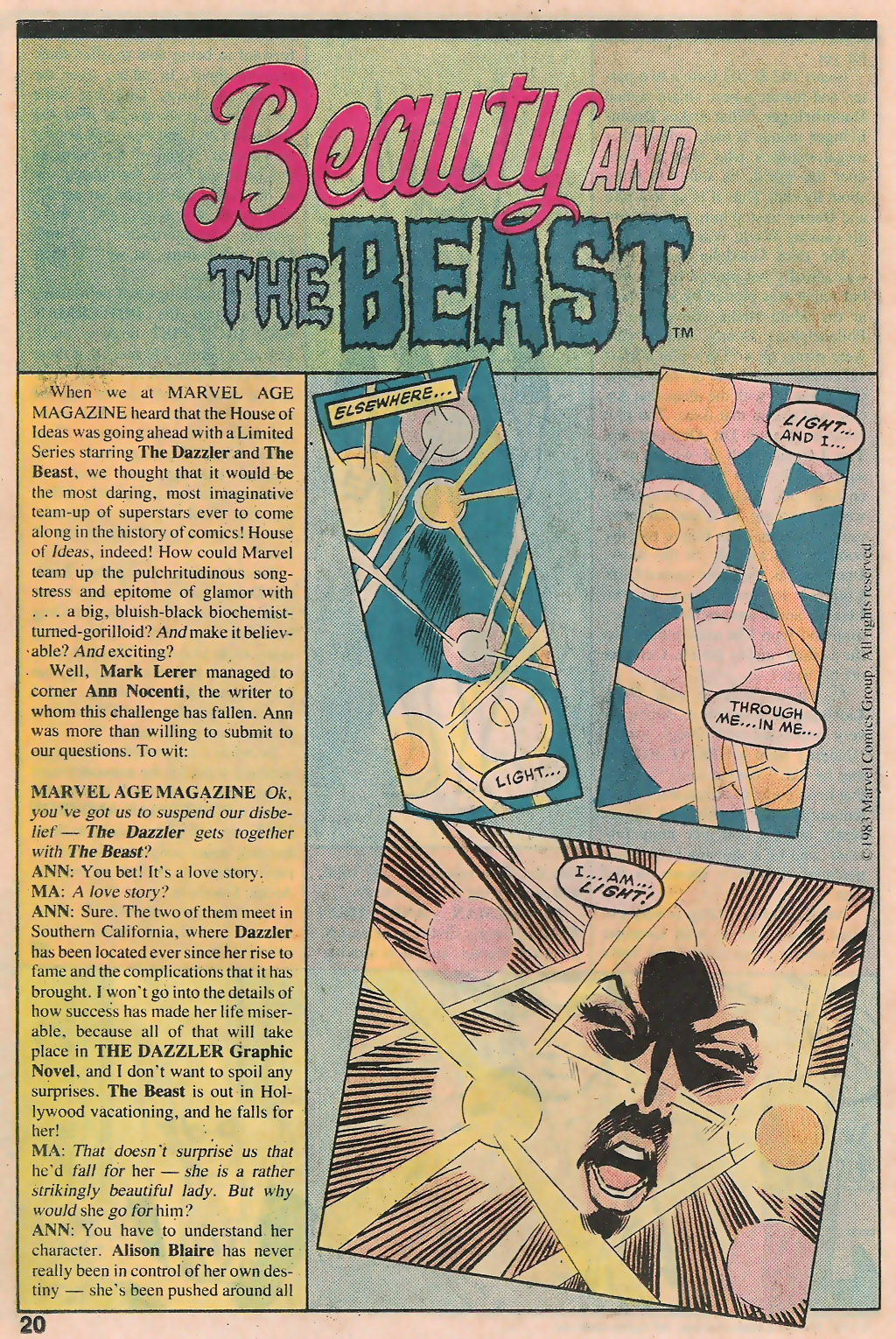 Read online Marvel Age comic -  Issue #10 - 22