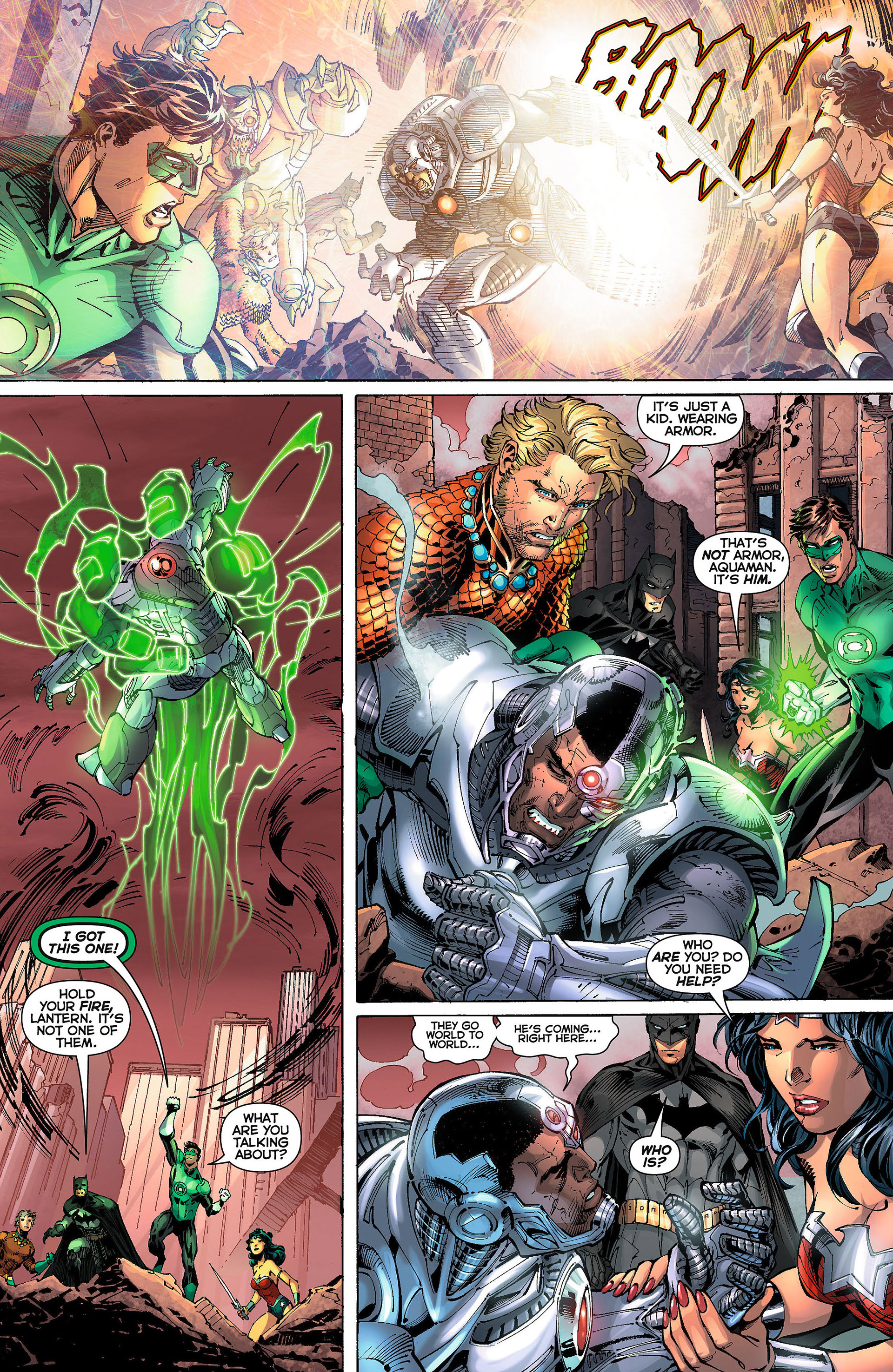 Read online Justice League (2011) comic -  Issue #4 - 17