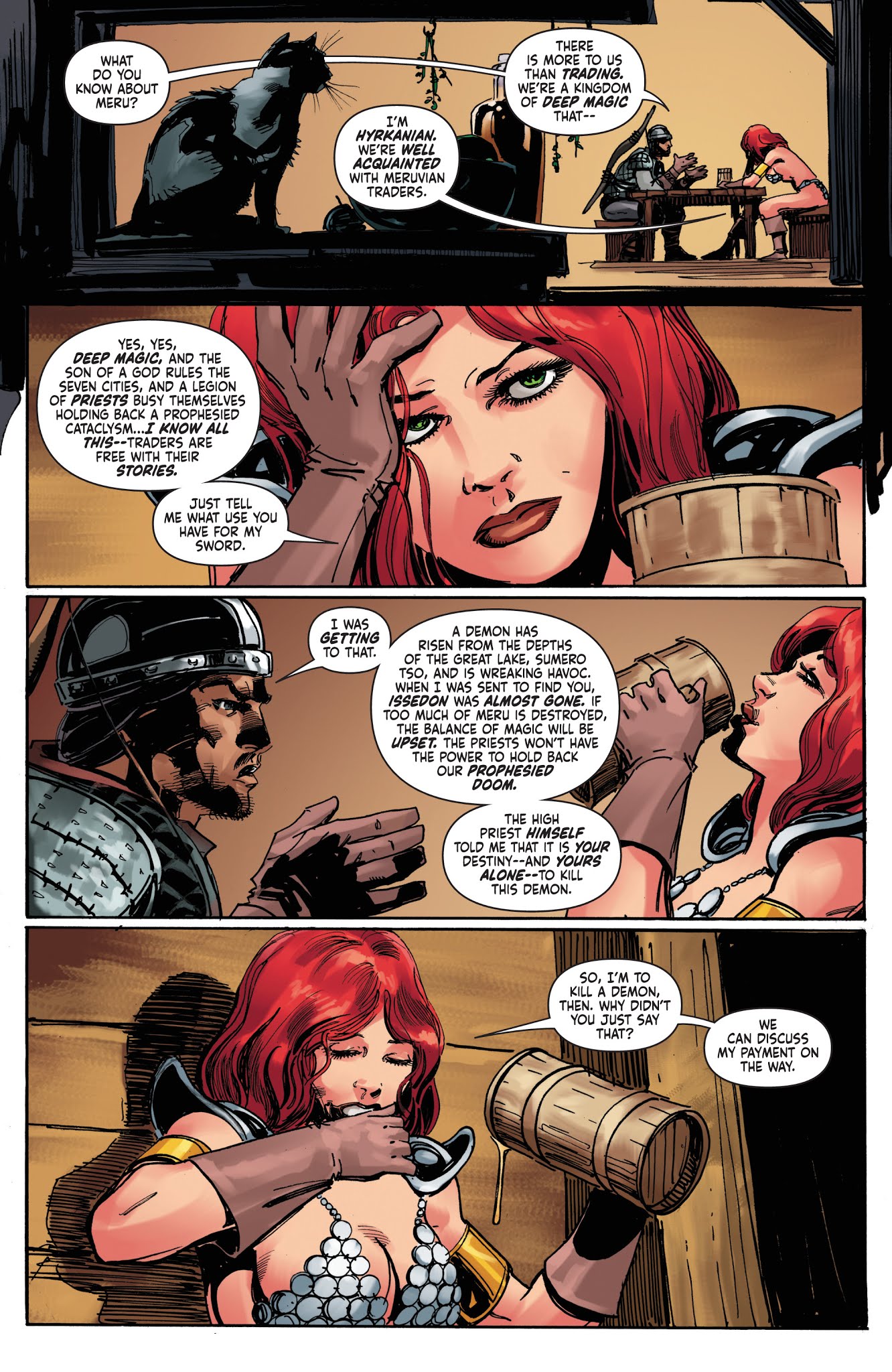 Read online Red Sonja Vol. 4 comic -  Issue # _TPB 2 (Part 2) - 22