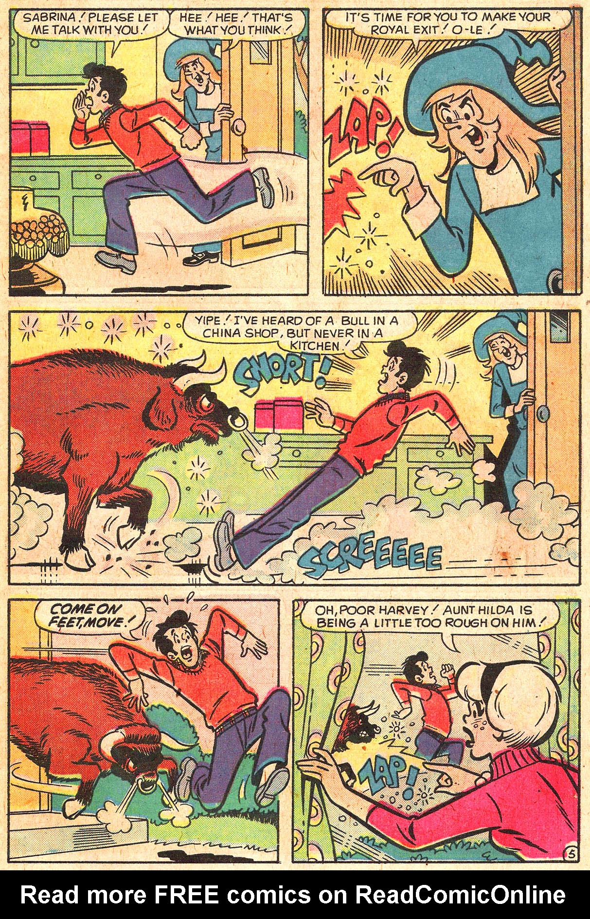 Read online Sabrina The Teenage Witch (1971) comic -  Issue #25 - 7